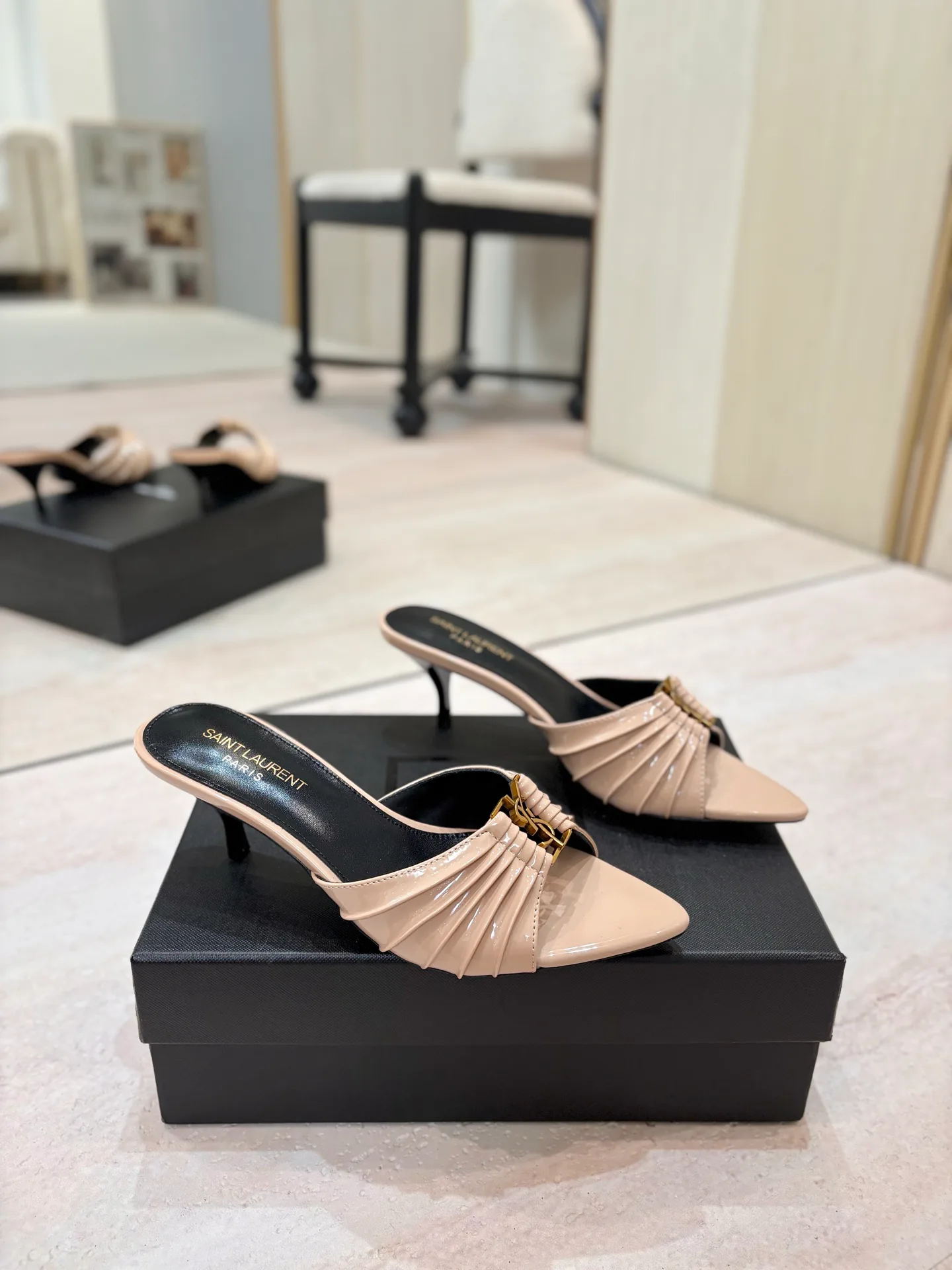 Мюли И Сабо Женские Saint Laurent 17476077