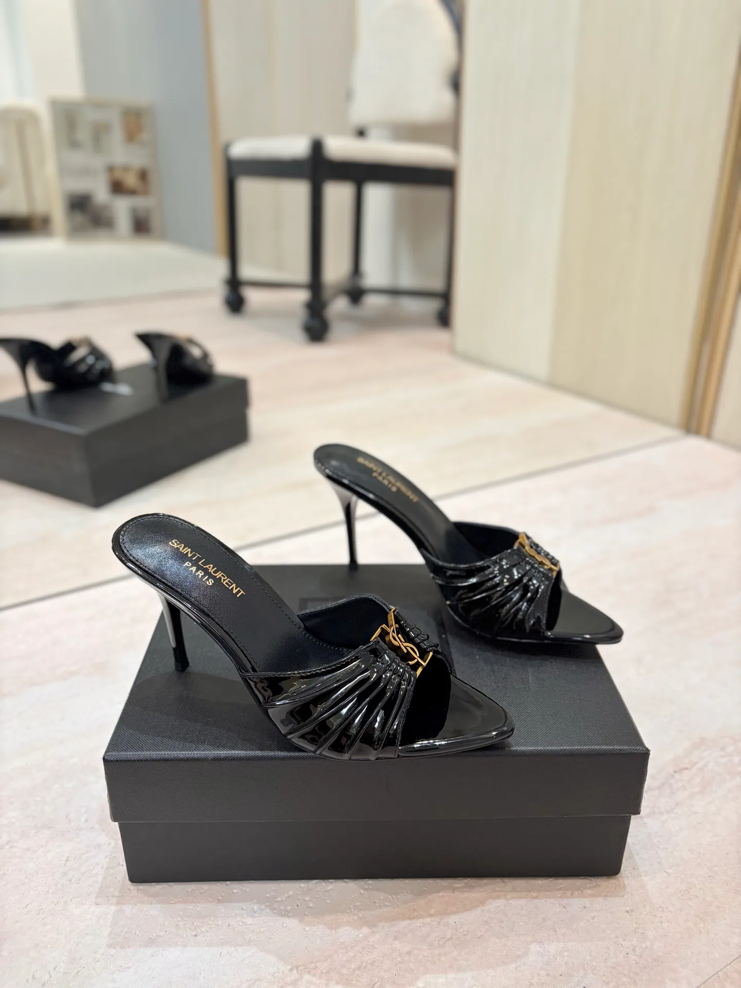 Мюли И Сабо Женские Saint Laurent 17476095