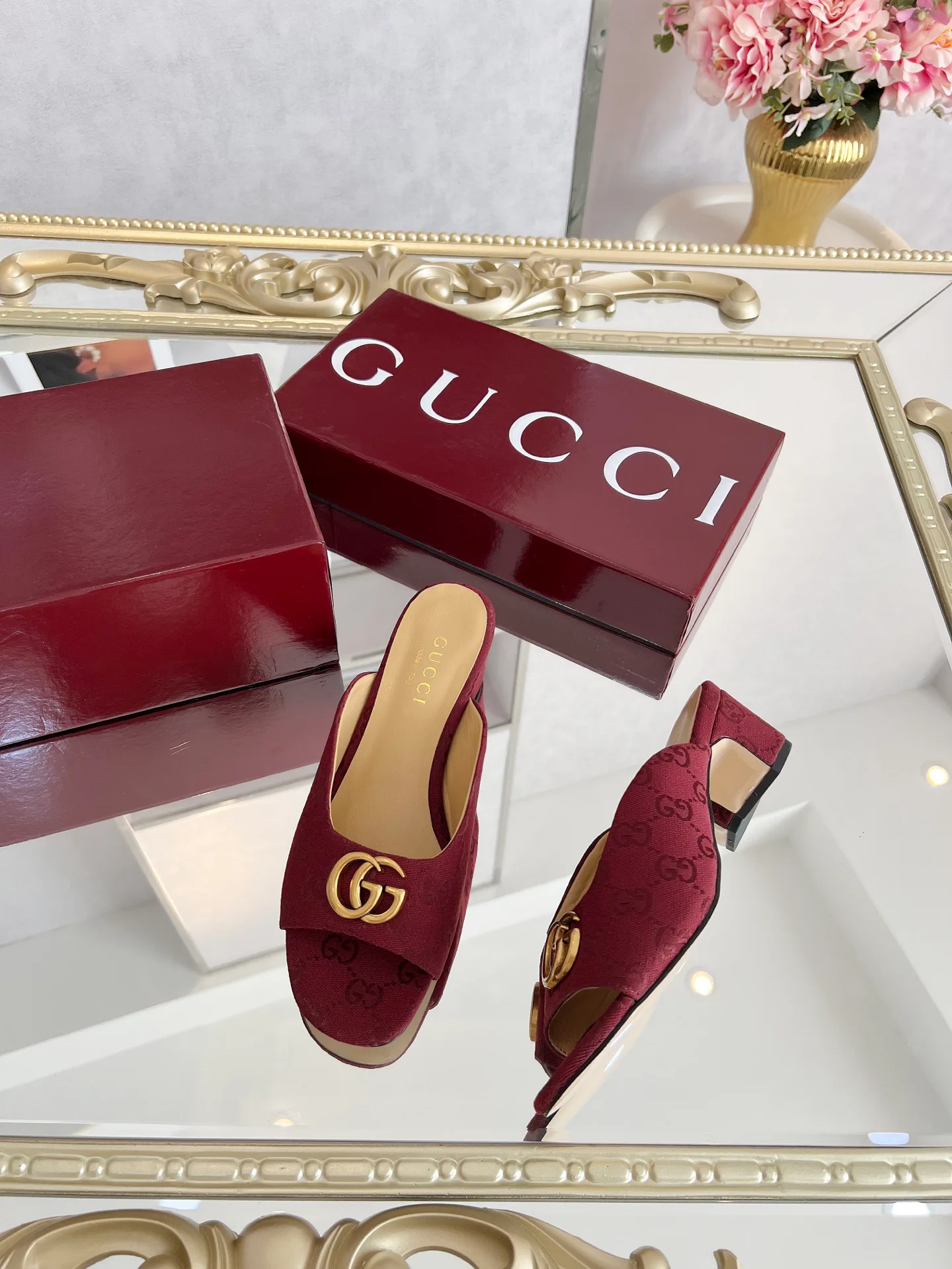Босоножки Женские Gucci 2226947