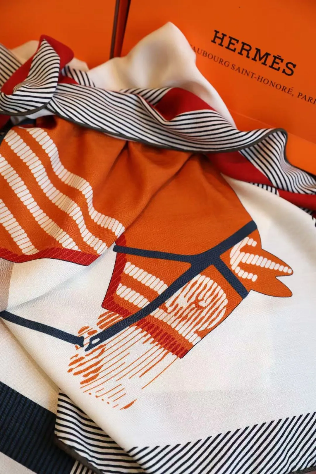 Шарфы Hermes 473264