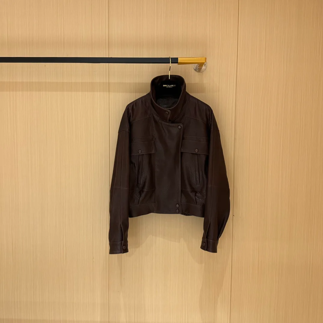Куртки И Пуховики Женские Saint Laurent 958591
