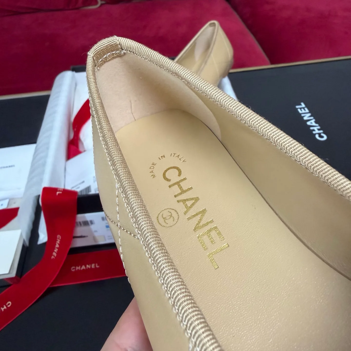 Балетки Женские Chanel 18725847