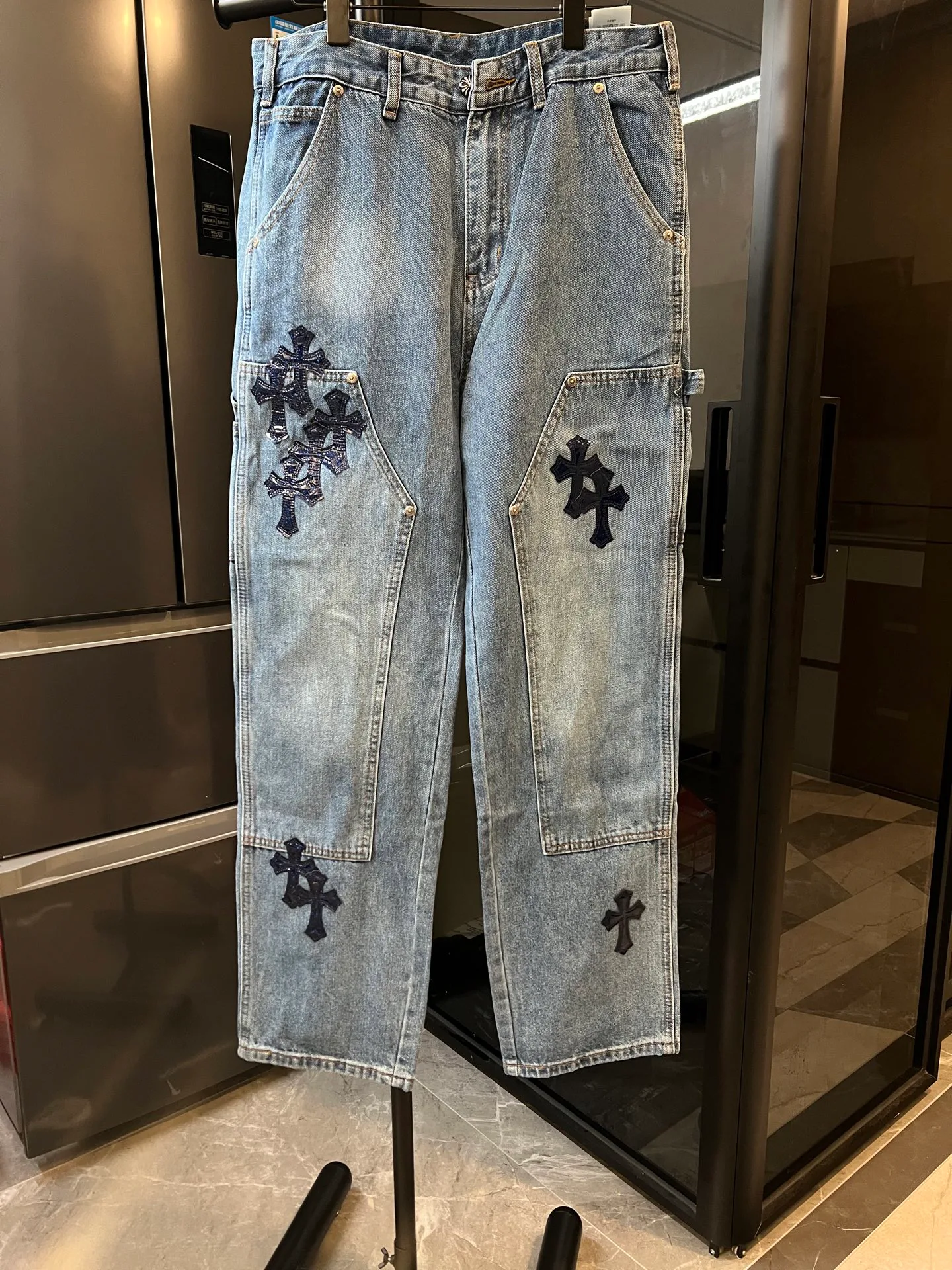 Джинсы Мужские Chrome Hearts 11523341