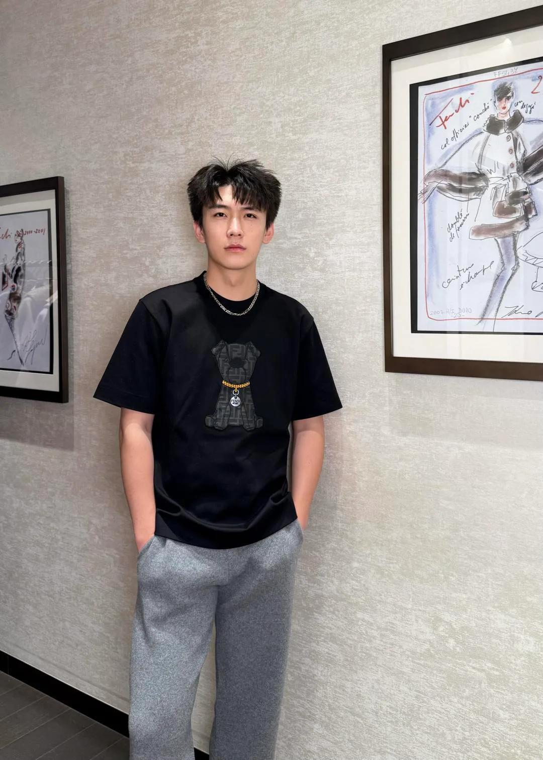 Футболки Мужские Fendi 5345012