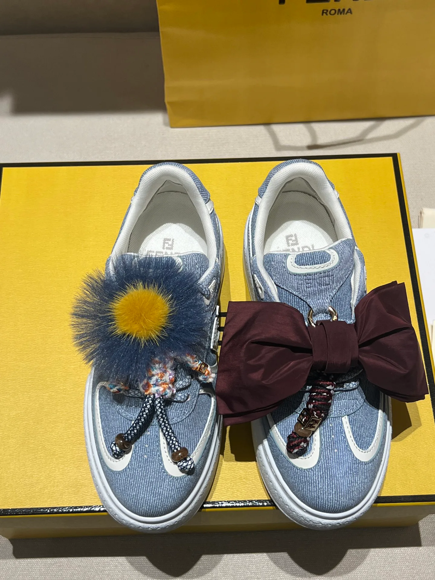 Кроссовки Женские Fendi 1469111