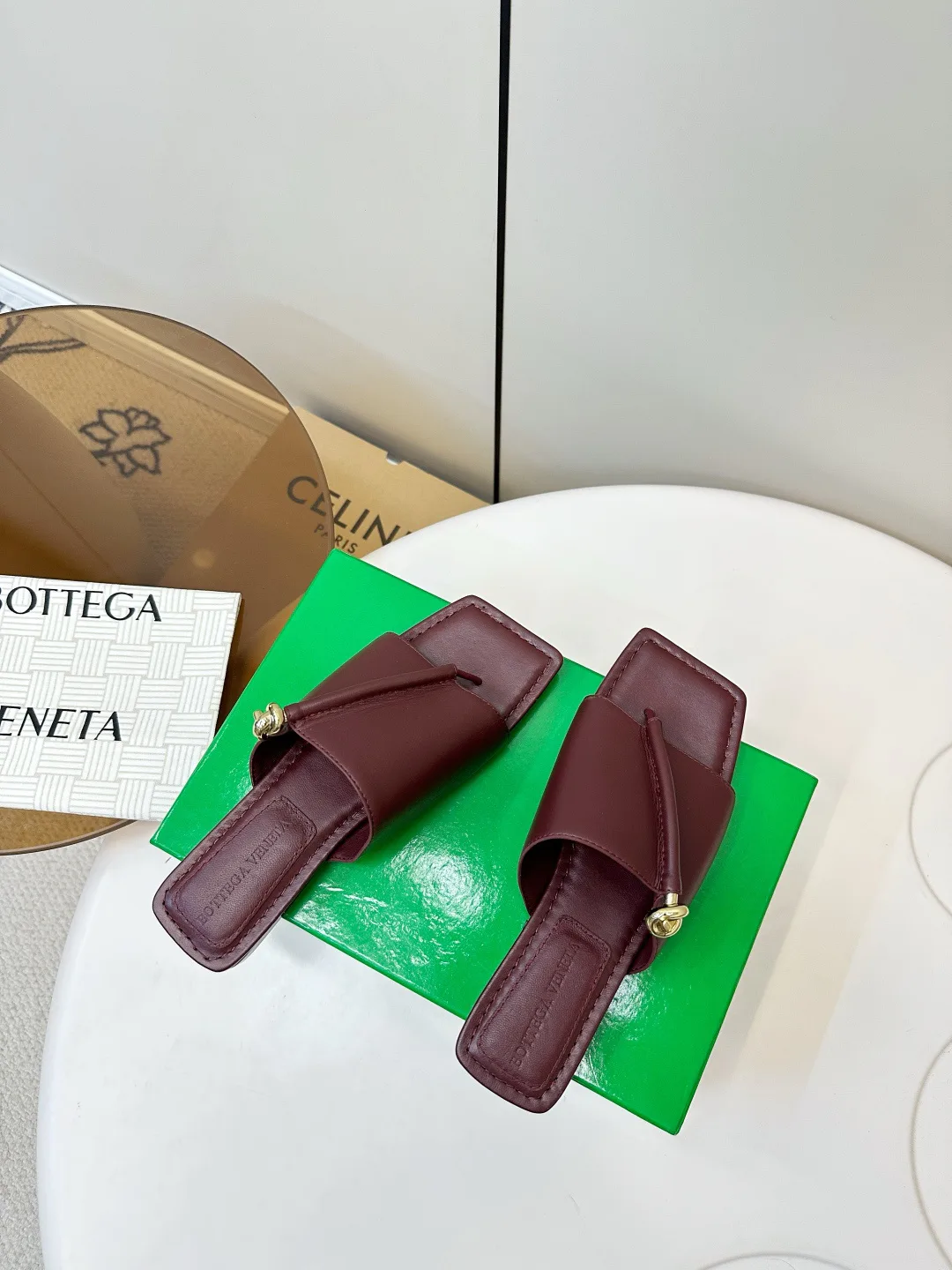 Шлепанцы Женские Bottega Veneta 490697