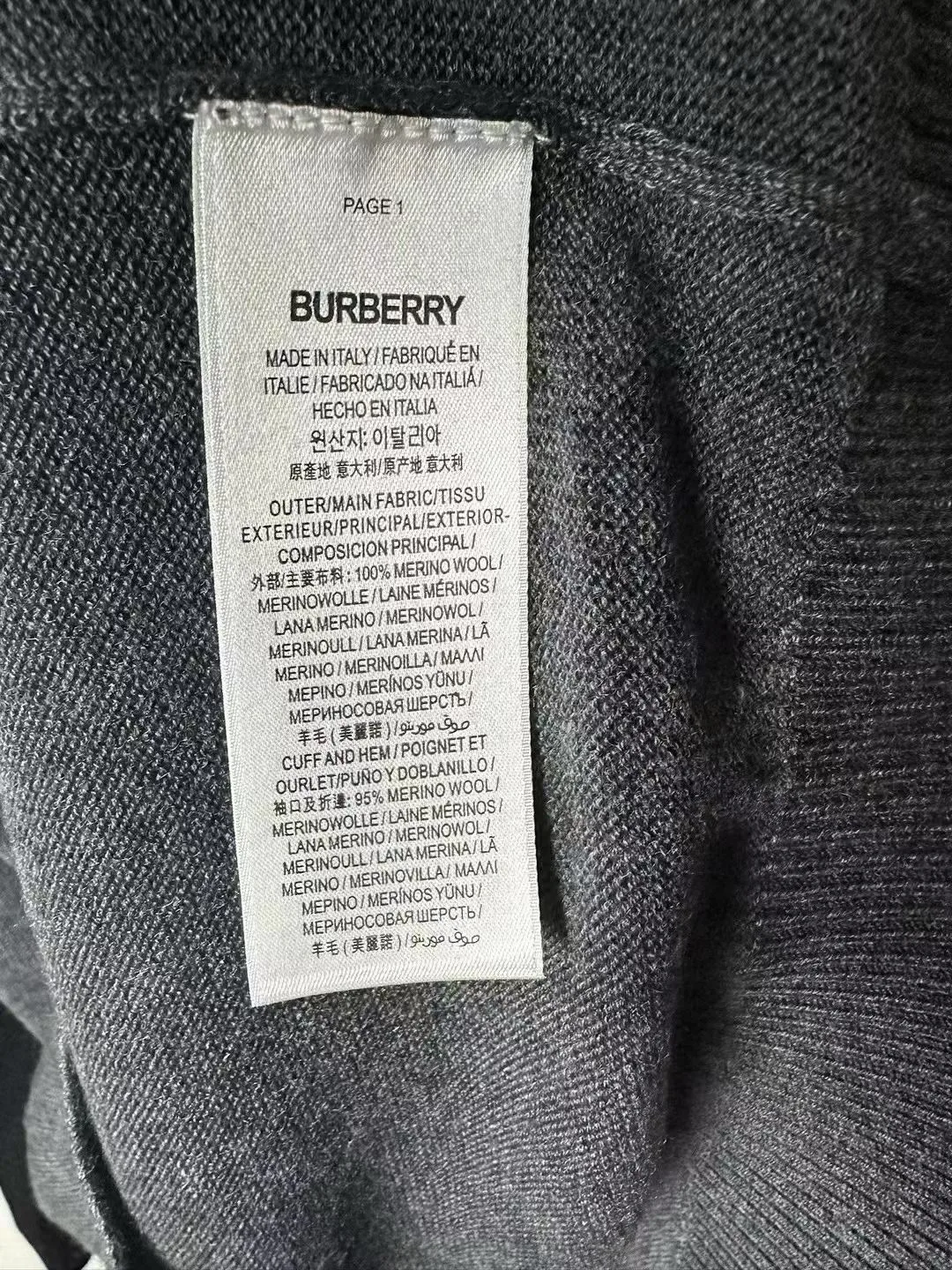 Джемперы И Свитеры Мужские Burberry 18215803