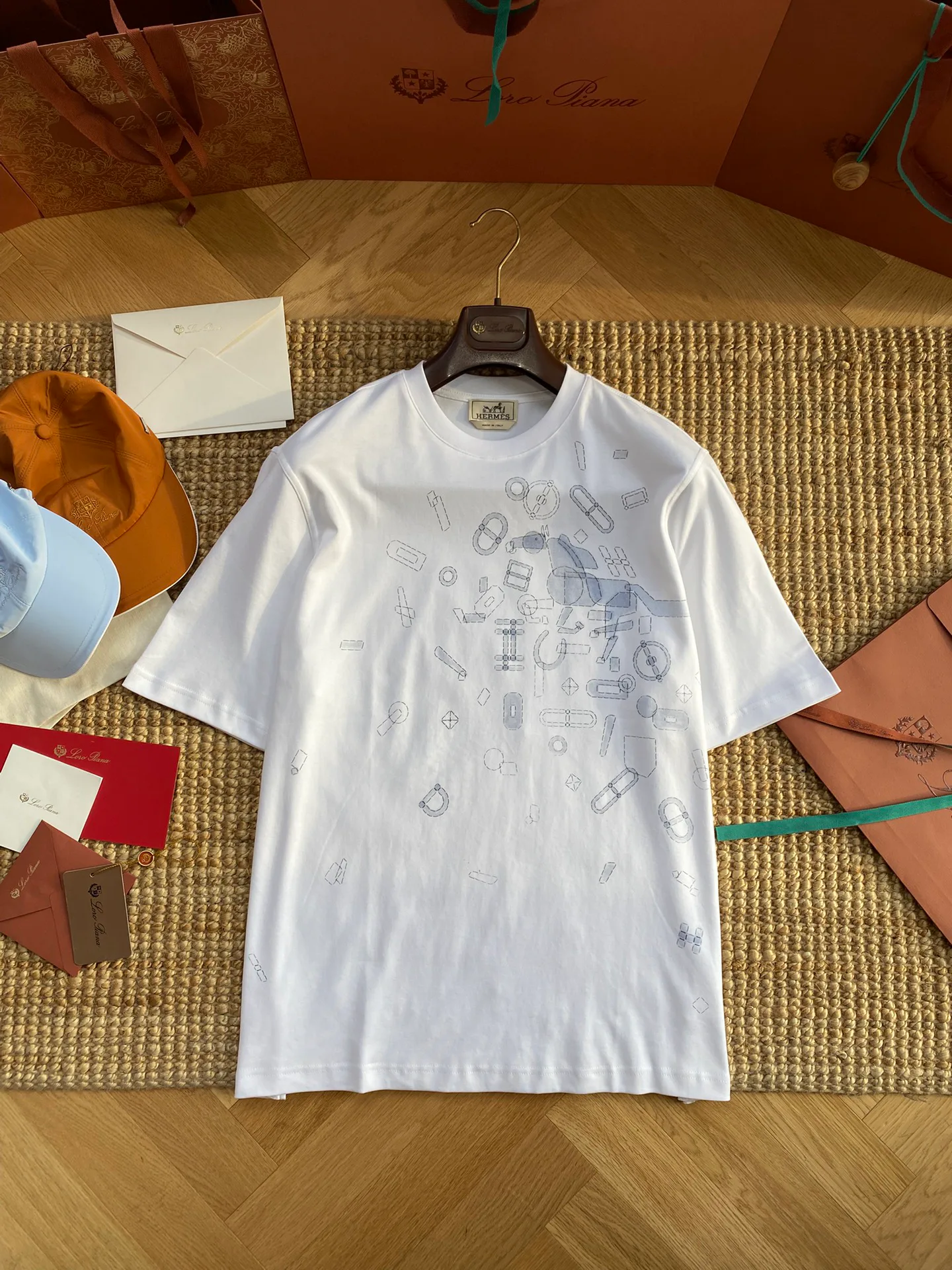 Футболки Мужские Hermes 658696