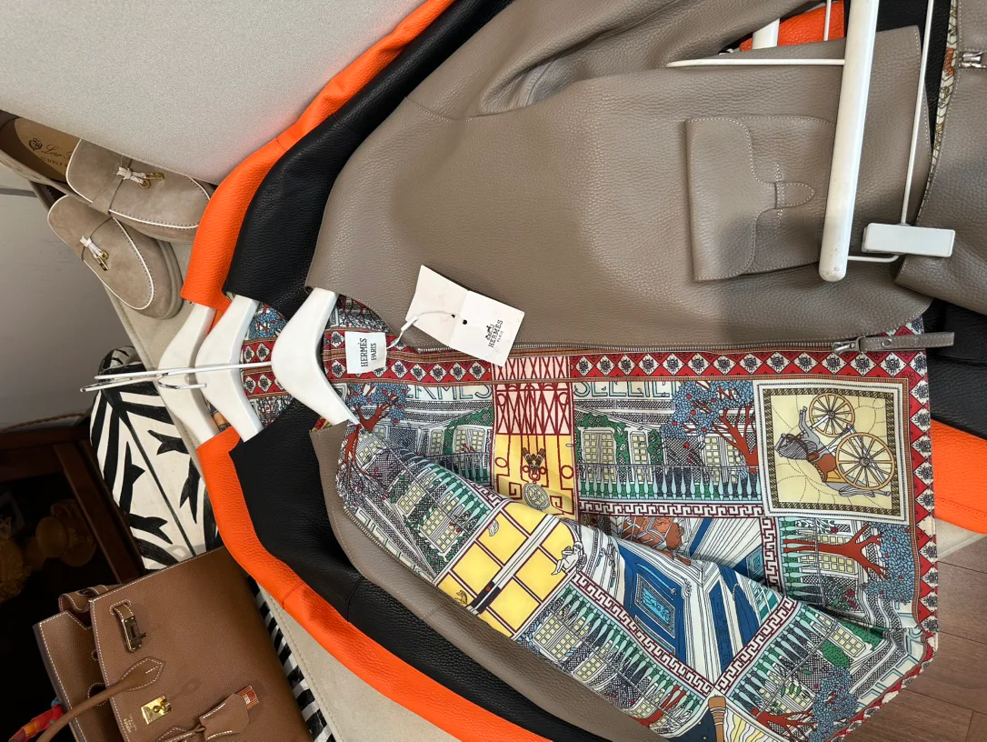 Кожаные Куртки И Дублёнки Женские Hermes 11460692