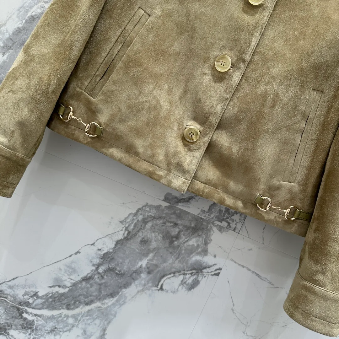 Кожаные Куртки И Дублёнки Женские Gucci 10387507