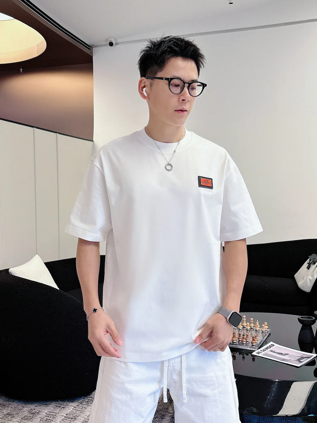 Футболки Мужские Hermes 9465265