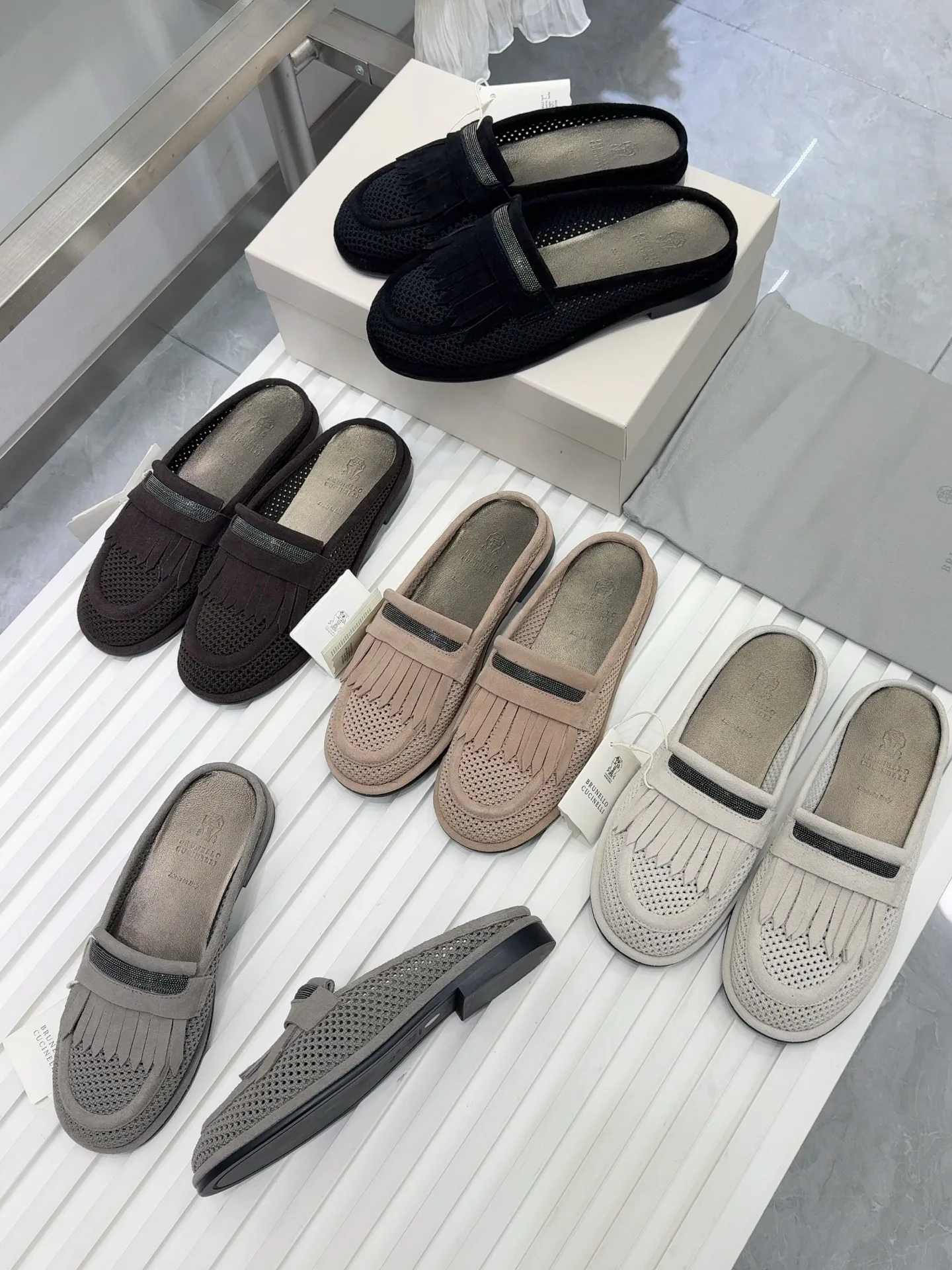 Шлепанцы Женские Brunello Cucinelli 11239824