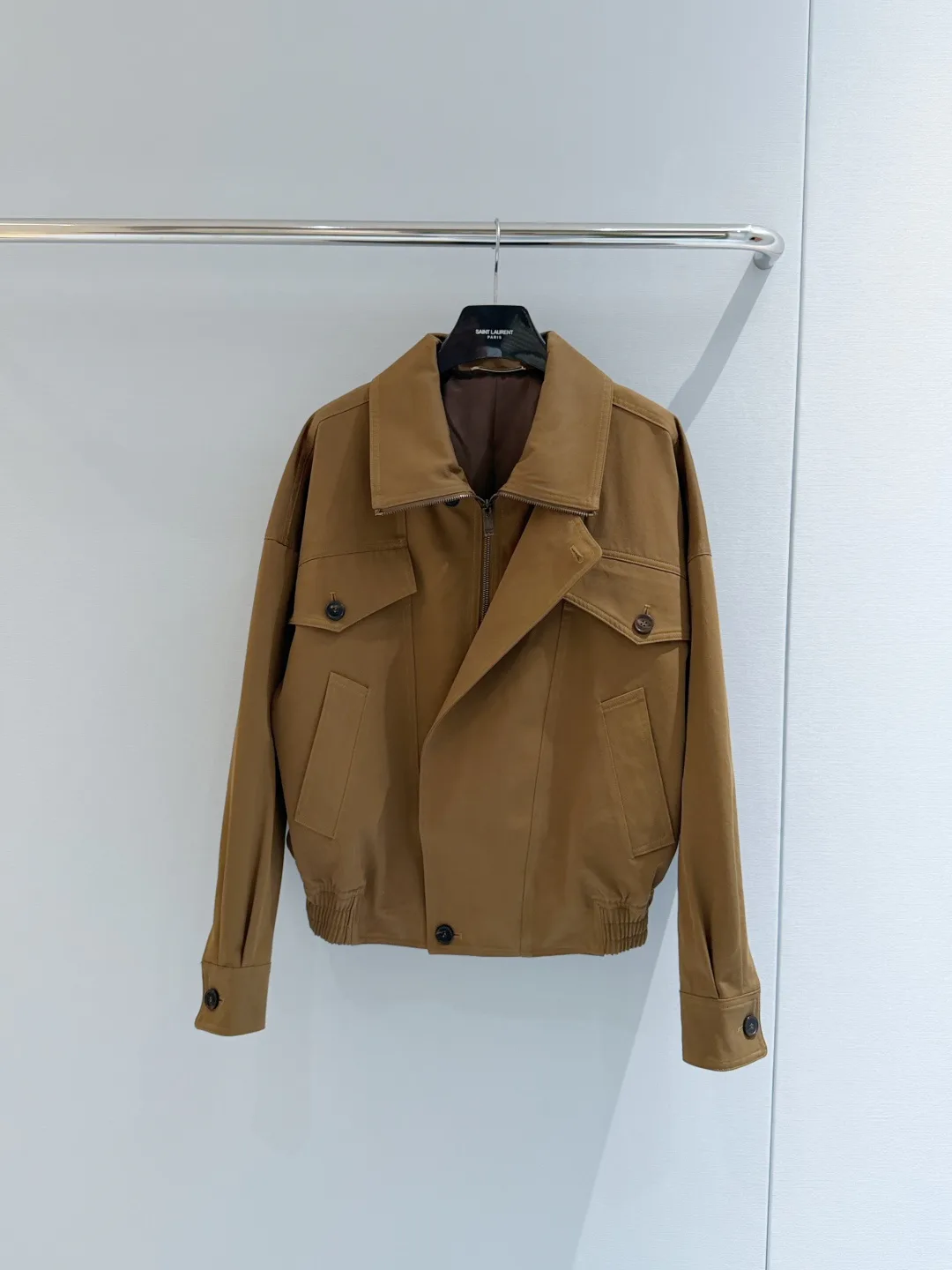 Куртки И Пуховики Женские Saint Laurent 18439944