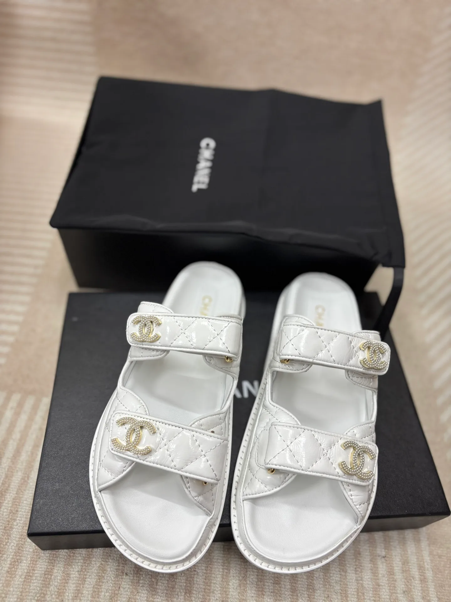 Шлепанцы Женские Chanel 33546