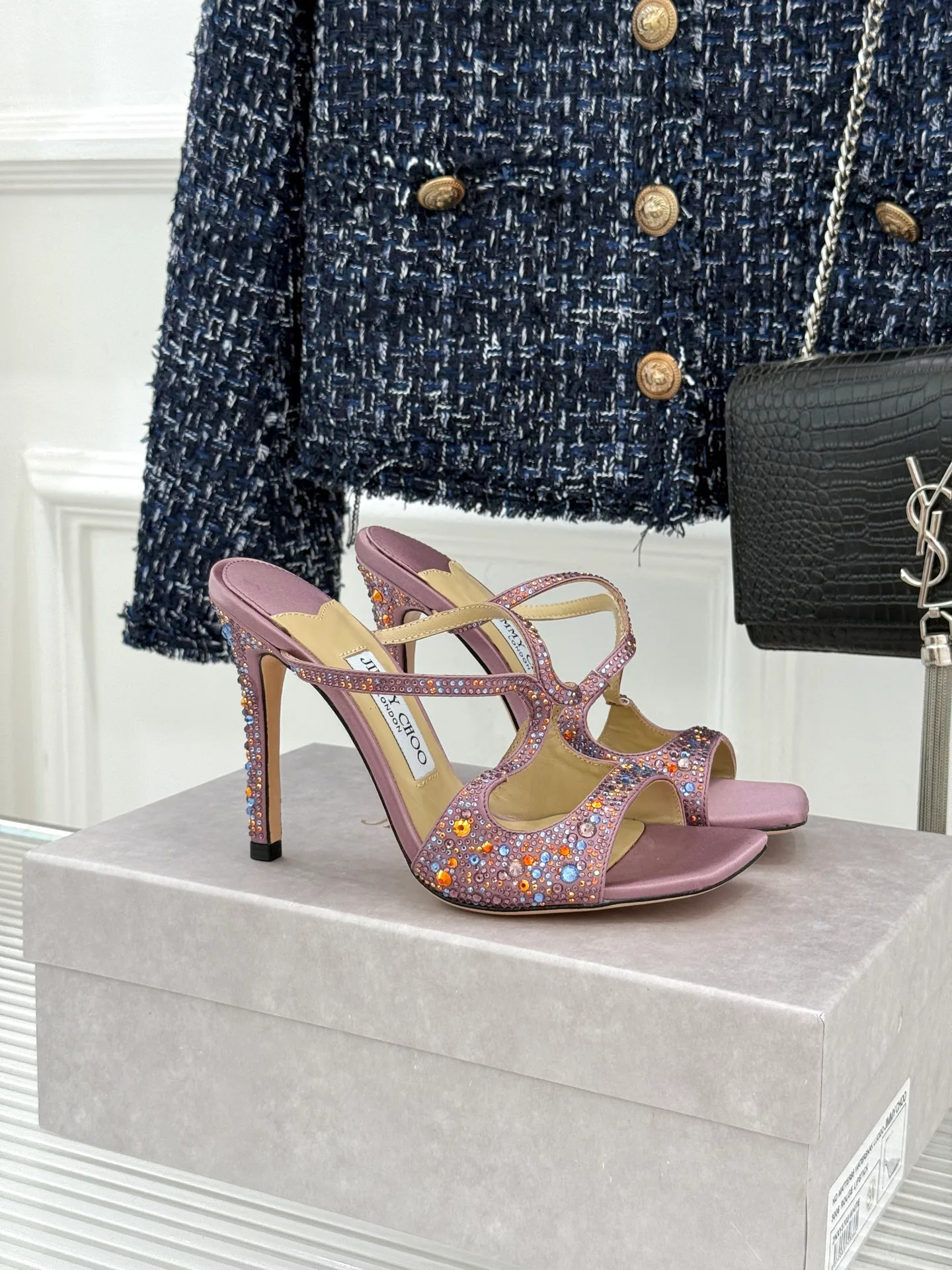 Босоножки Женские Jimmy Choo 18170298