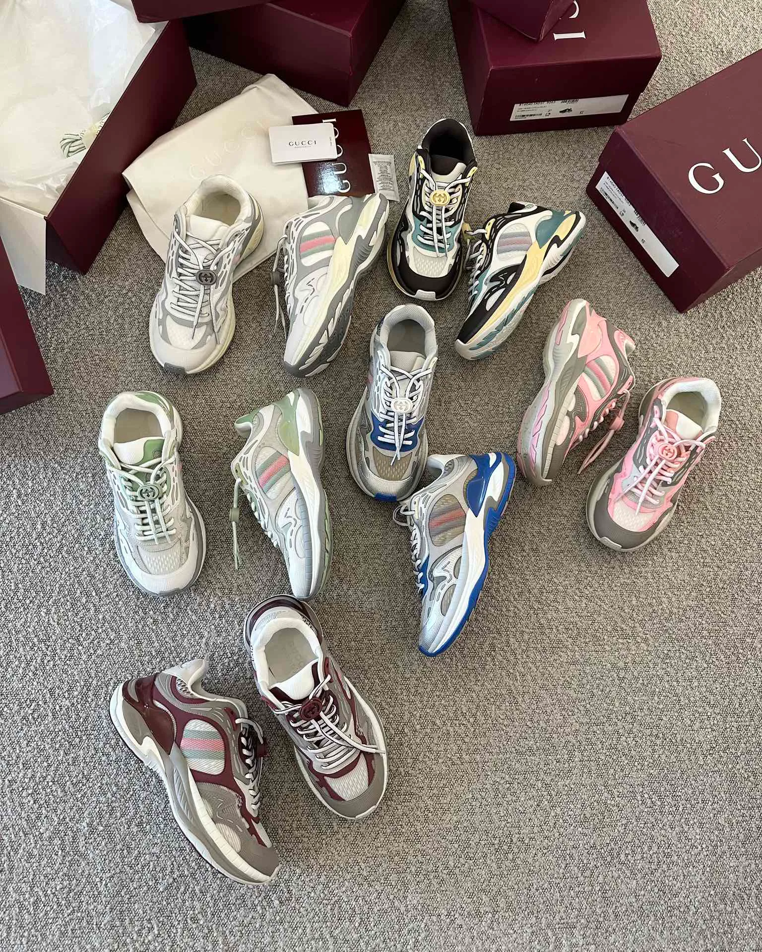Кроссовки Женские Gucci 4321367