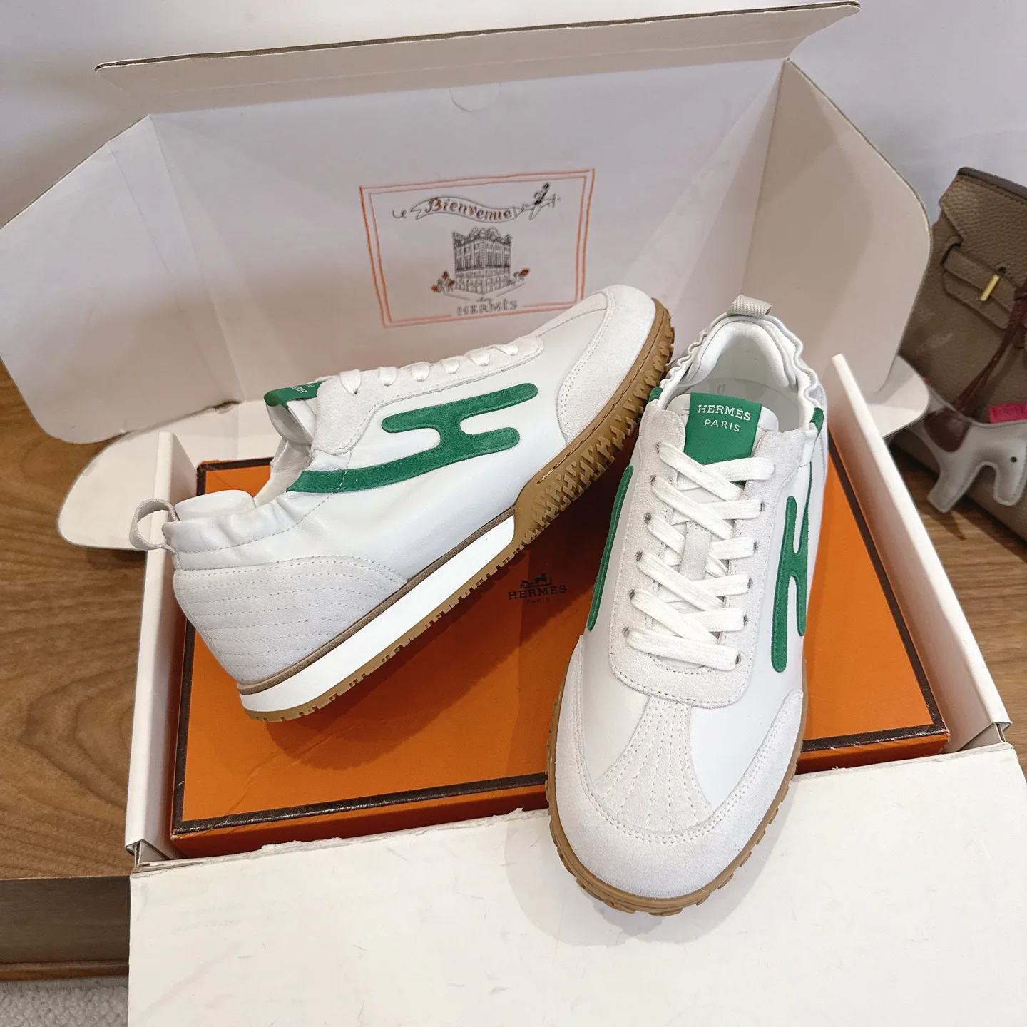 Кроссовки Женские Hermes 1175841