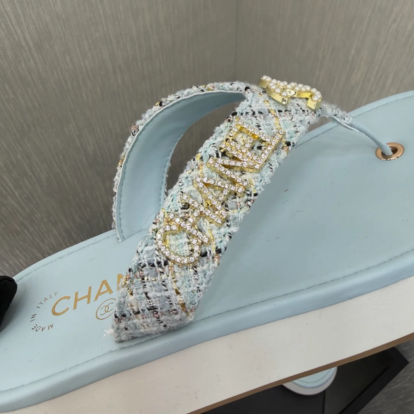 Шлепанцы Женские Chanel 13581879