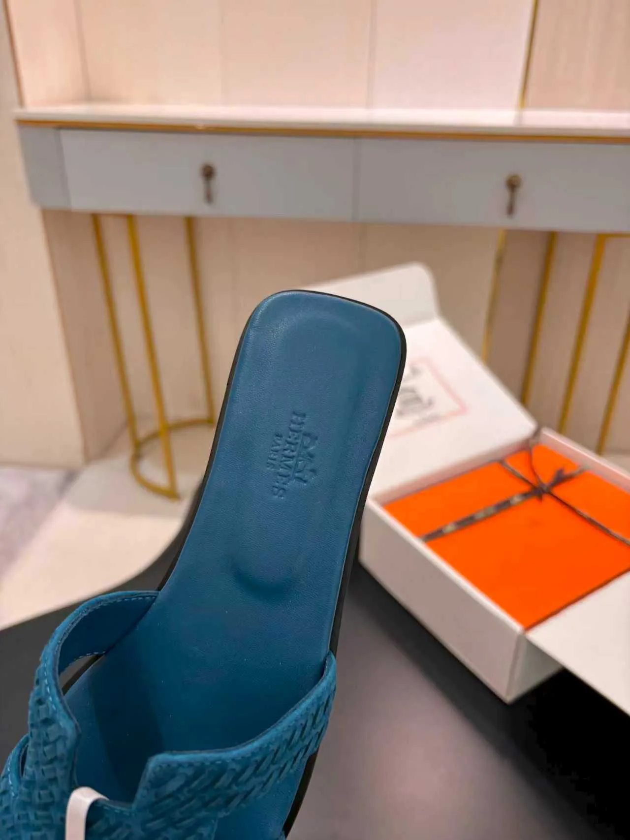 Шлепанцы Женские Hermes 735229