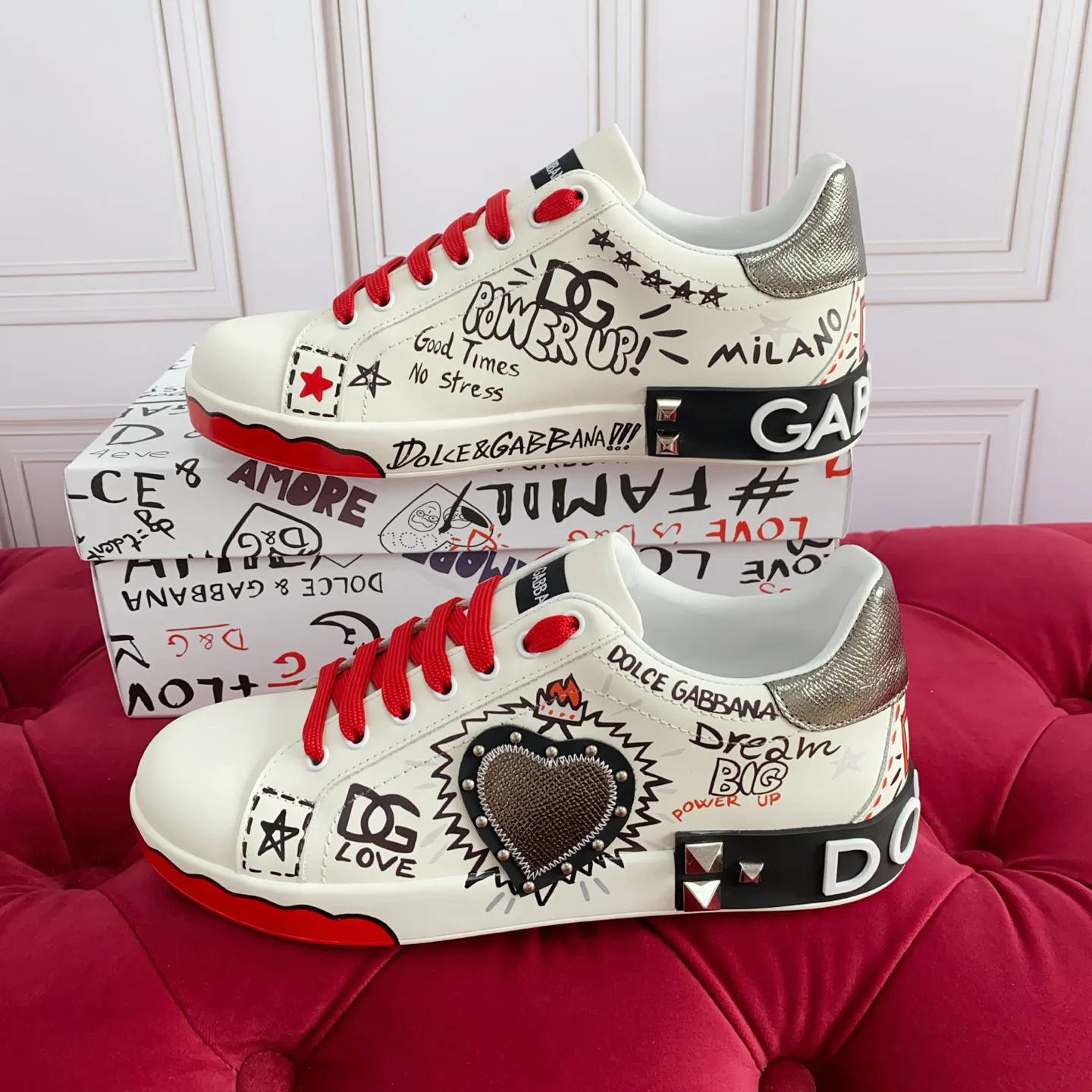 Кроссовки Женские Dolce & Gabbana 18618112