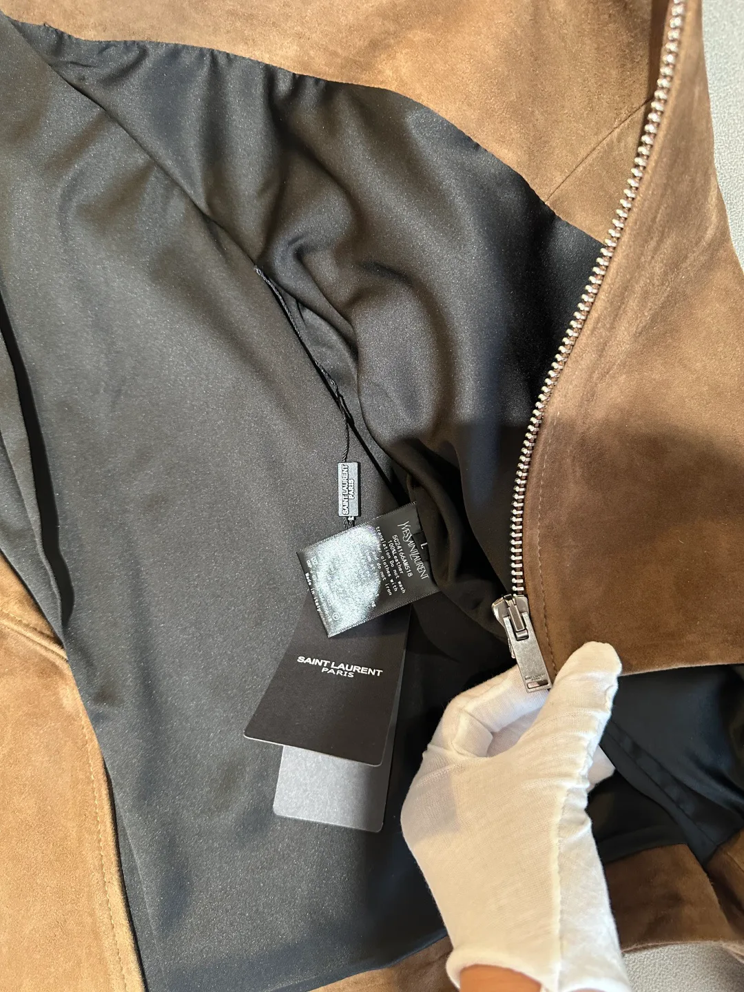 Кожаные Куртки И Дублёнки Женские Saint Laurent 18637913