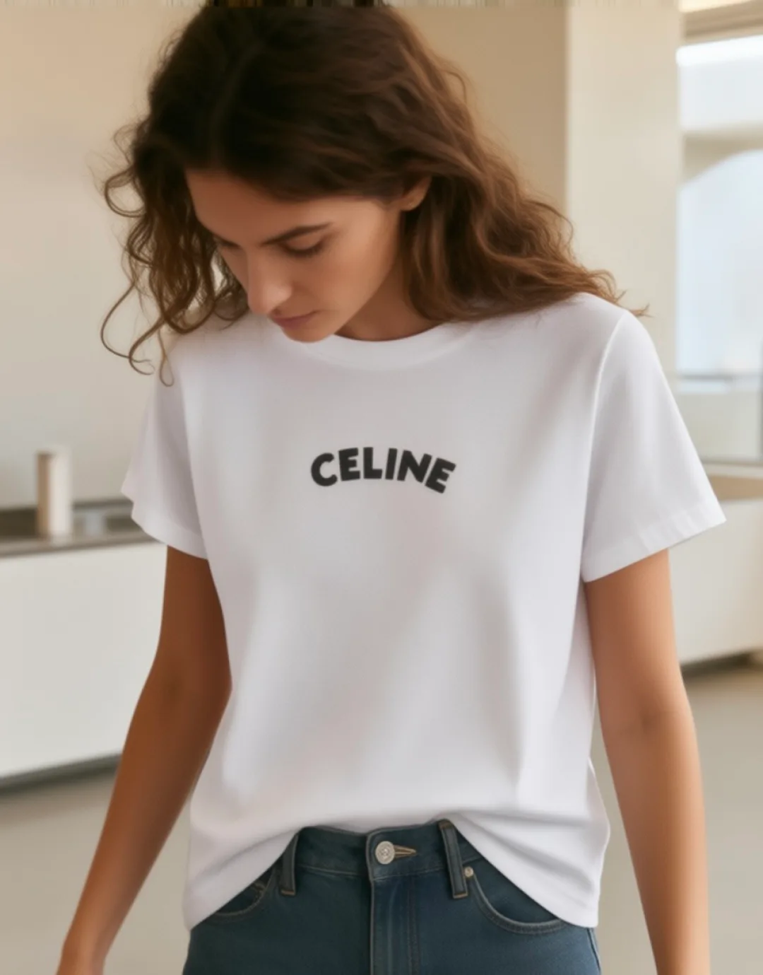 Футболки Женские Celine 13583867