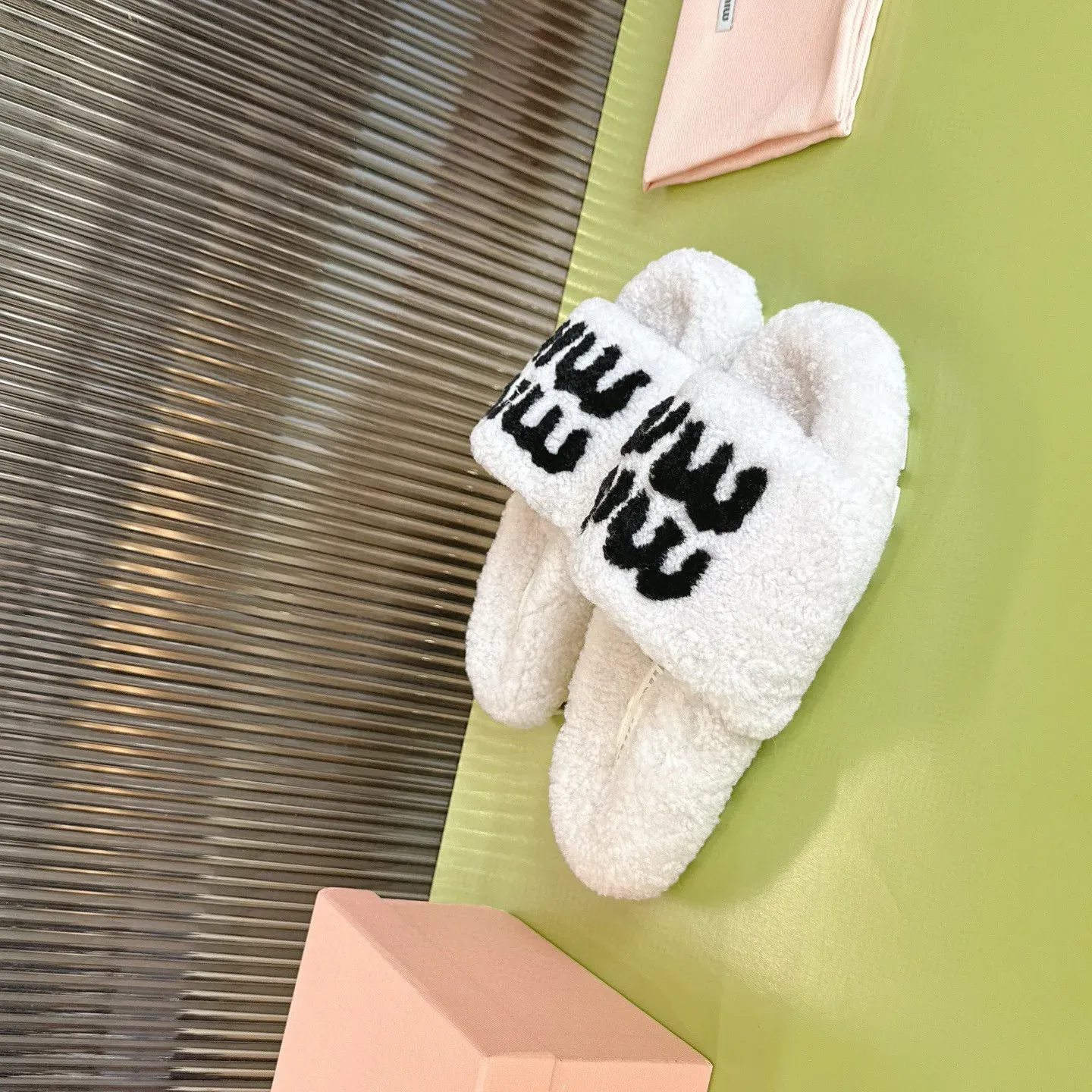 Тапочки Женские Miu Miu 1314263