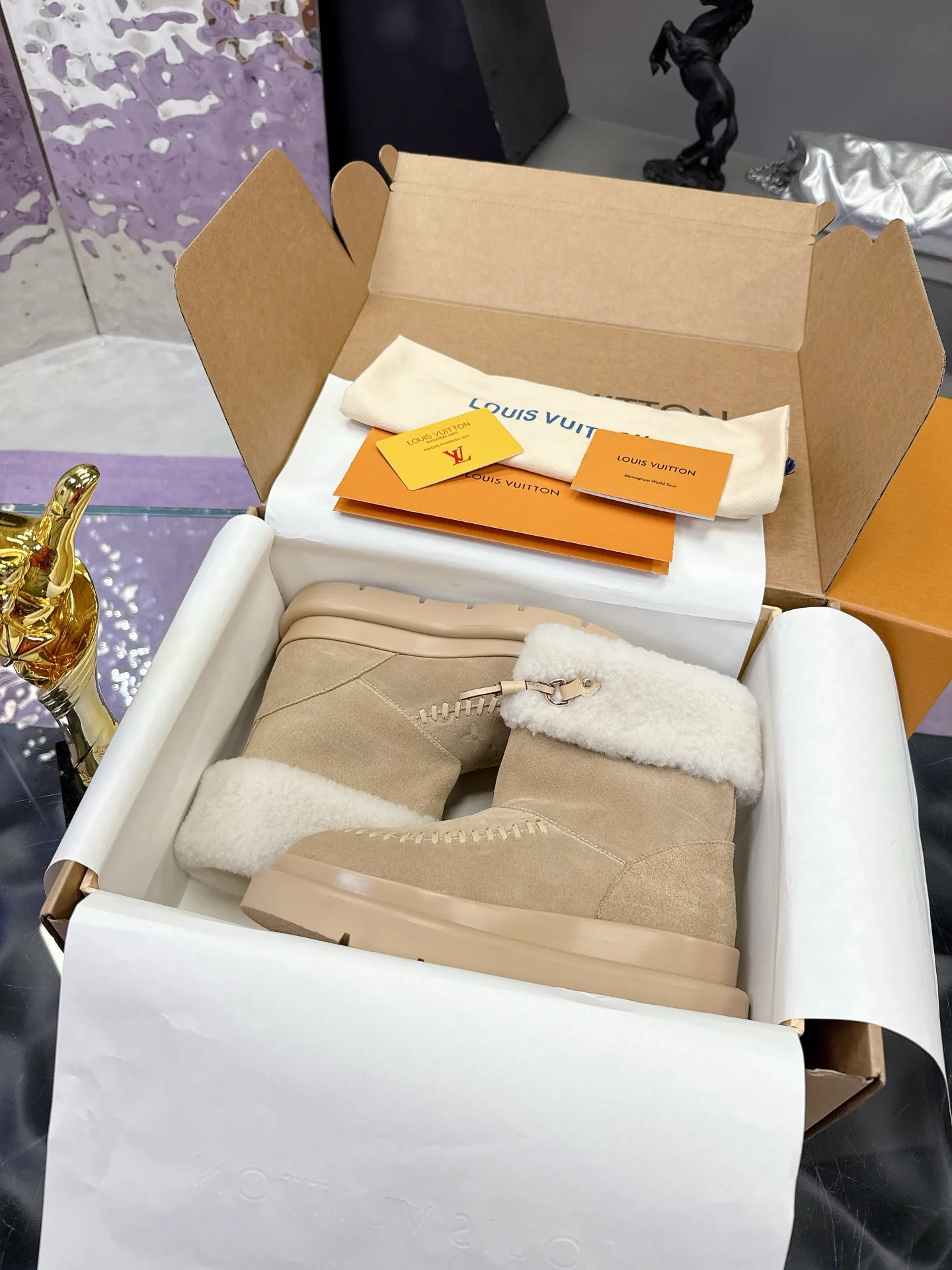 Угги Женские Louis Vuitton 379387