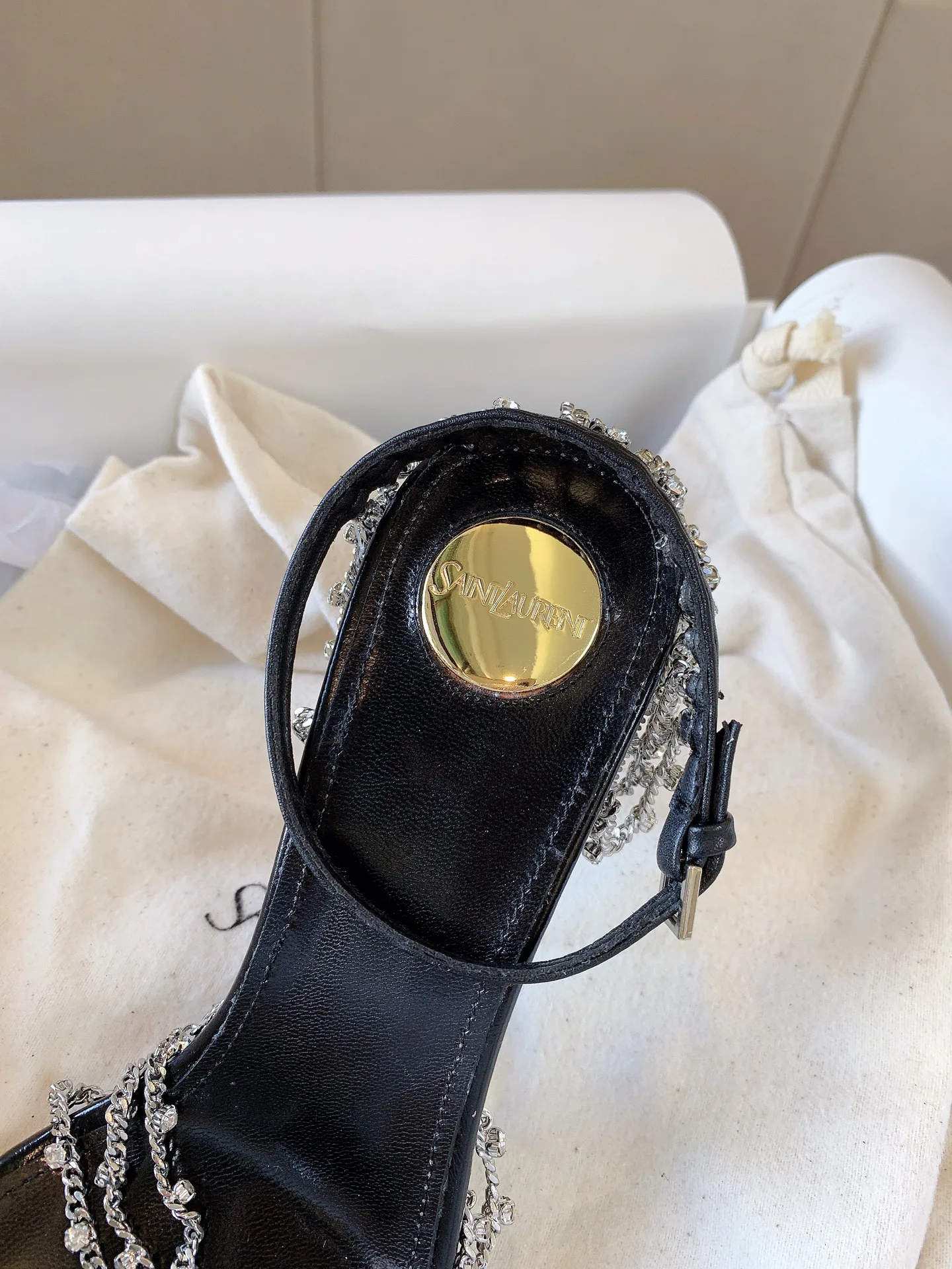 Босоножки Женские Saint Laurent 17449466