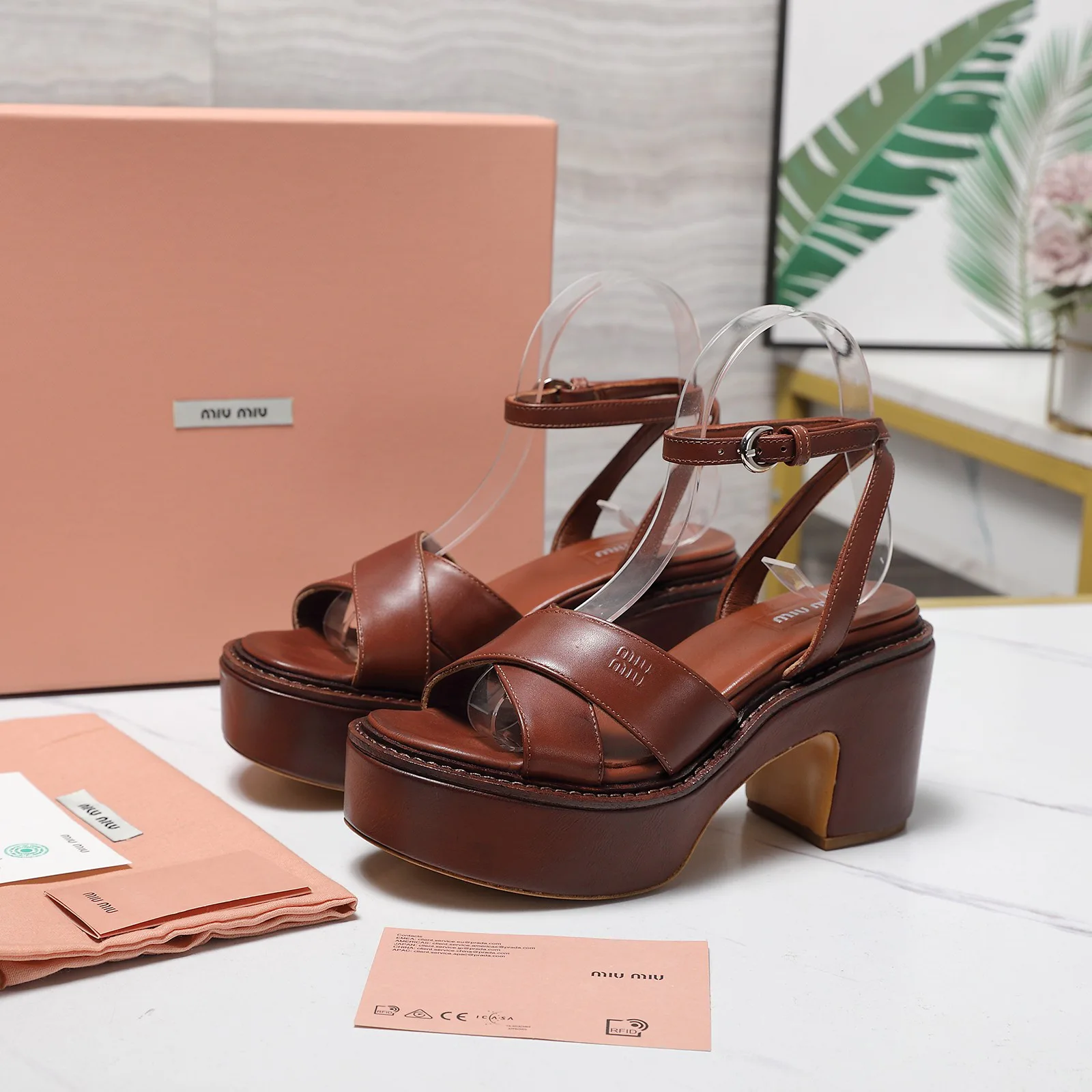 Босоножки Женские Miu Miu 11416333