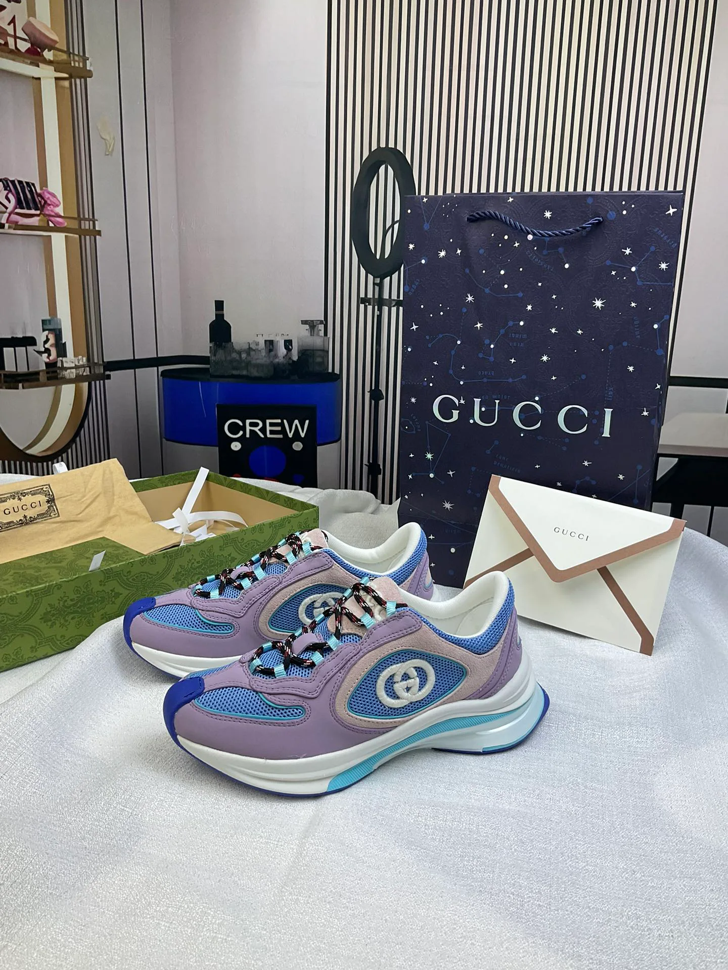 Кроссовки Женские Gucci 9615