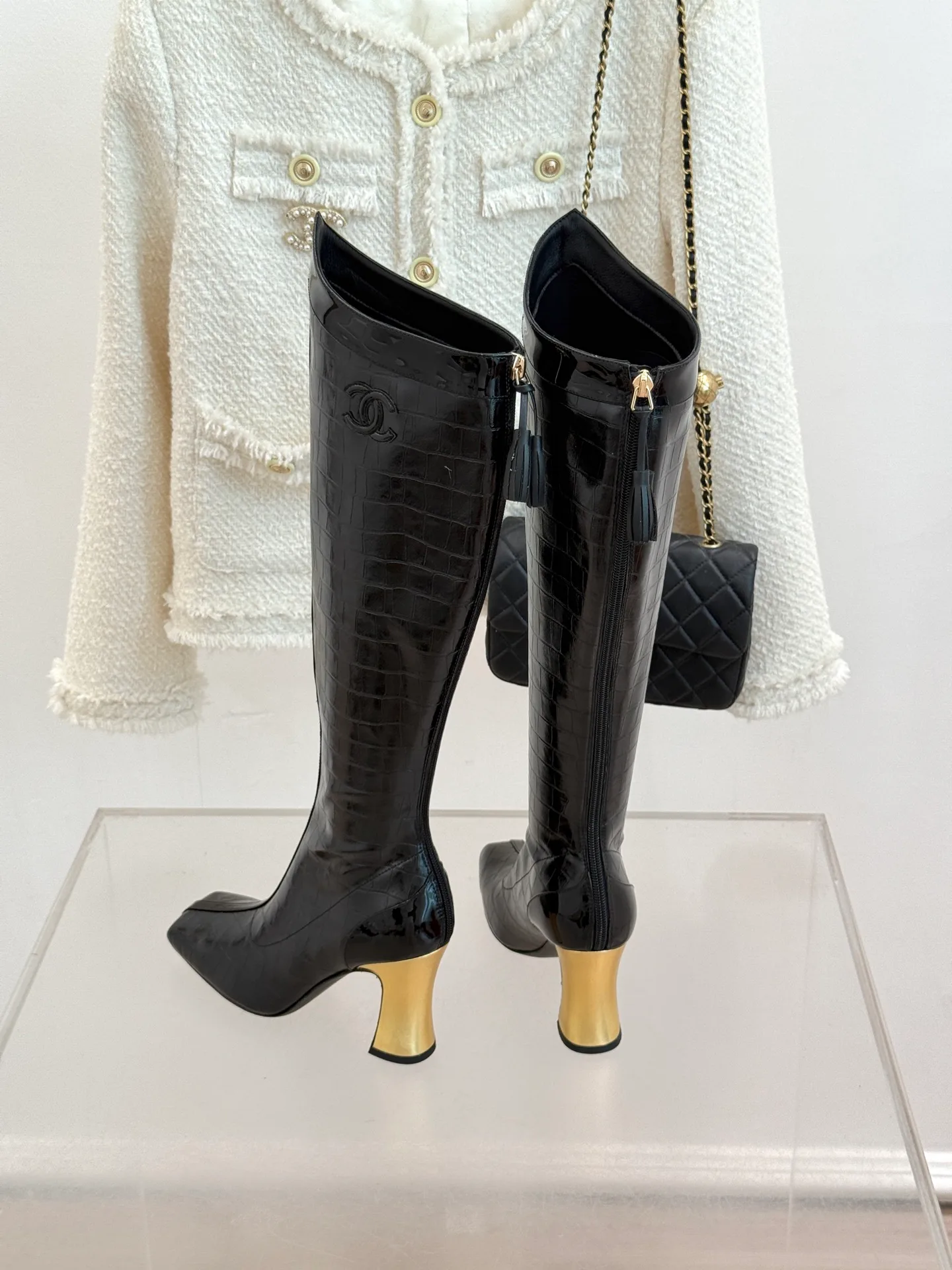 Сапоги Женские Chanel 17425403