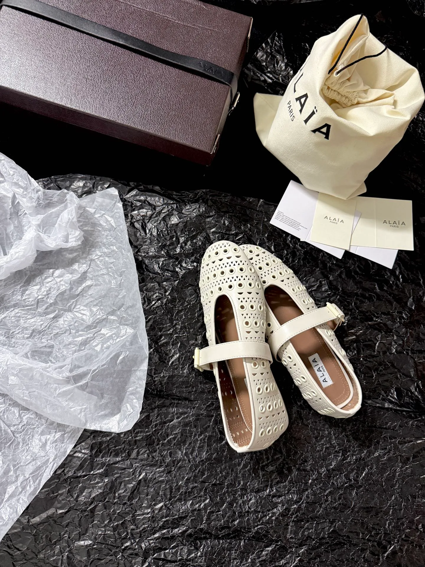 Балетки Женские Alaia 516316
