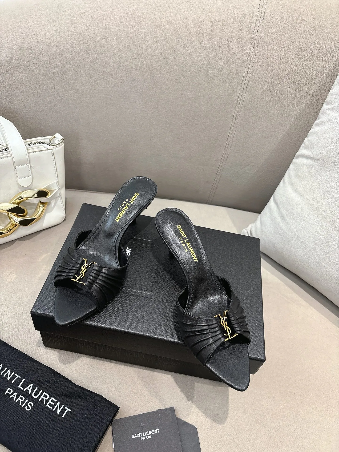 Мюли И Сабо Женские Saint Laurent 12815336