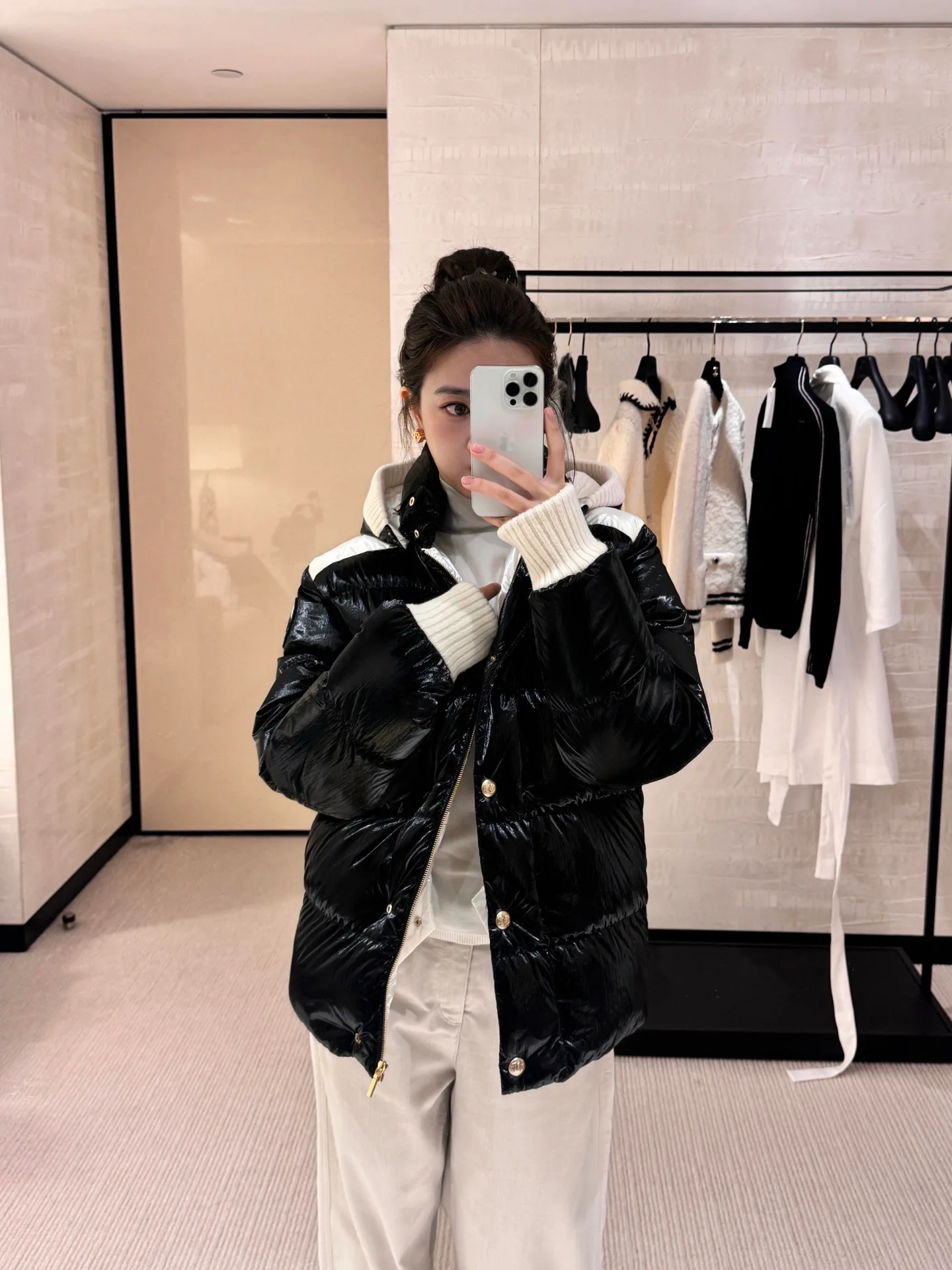 Куртки И Пуховики Женские Chanel 454987