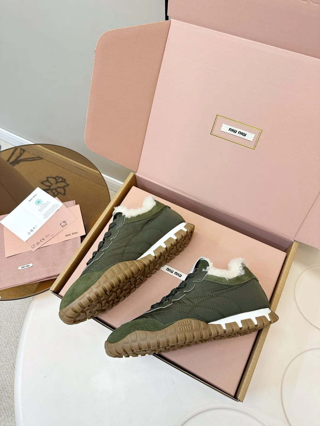 Кроссовки Женские Miu Miu 582520