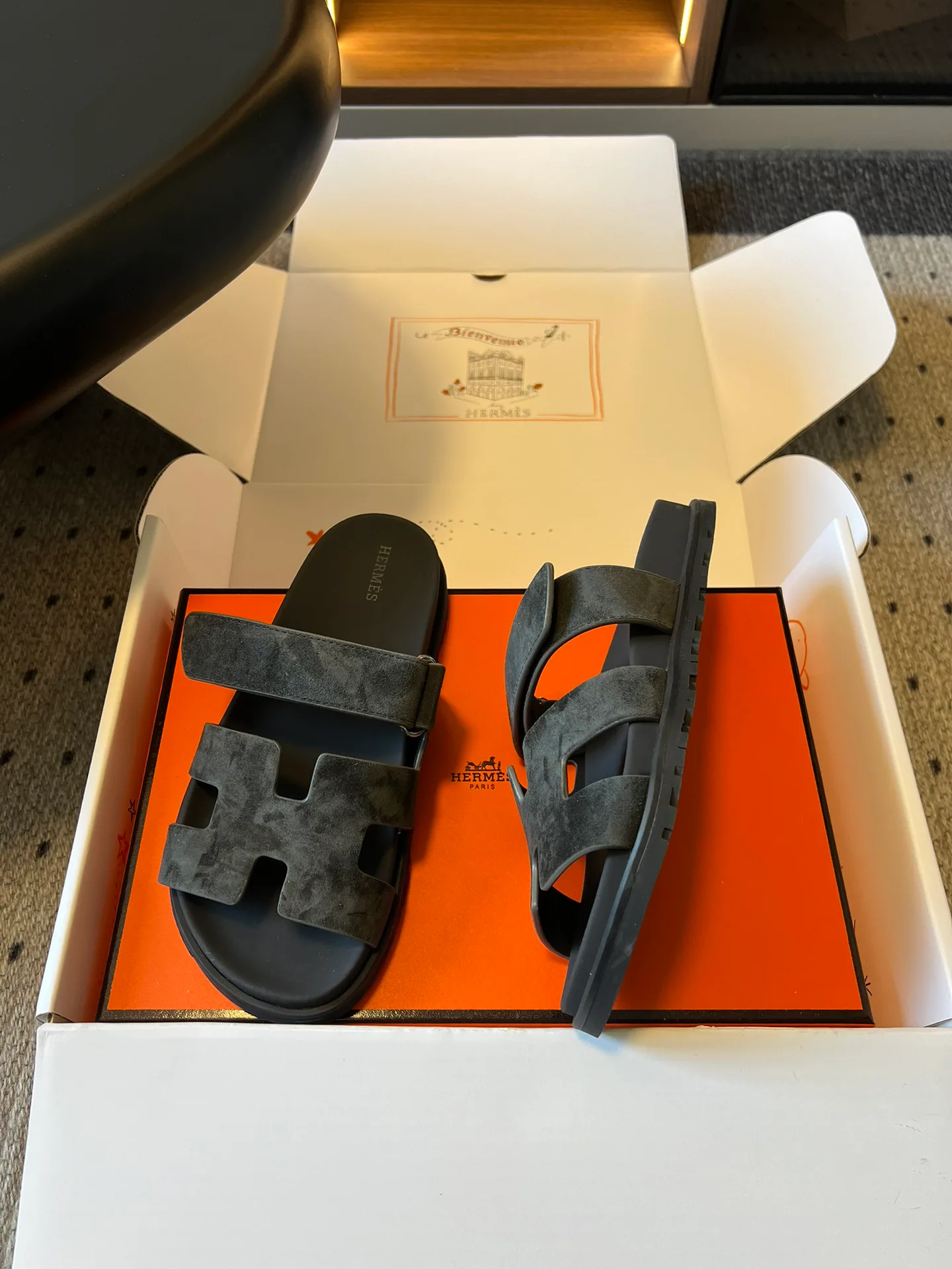 Шлепанцы Женские Hermes 12777613