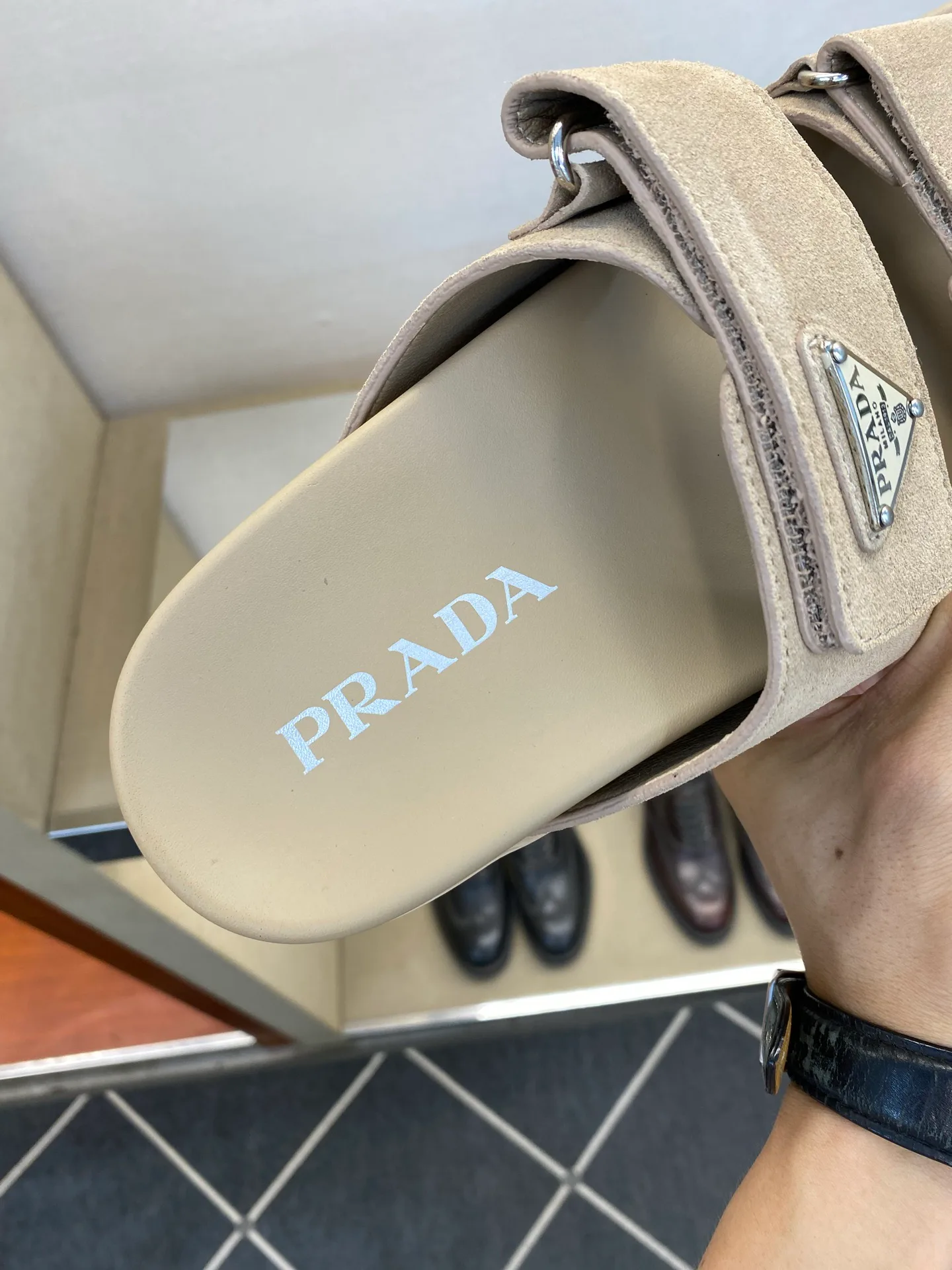 Шлепанцы Мужские Prada 15326409