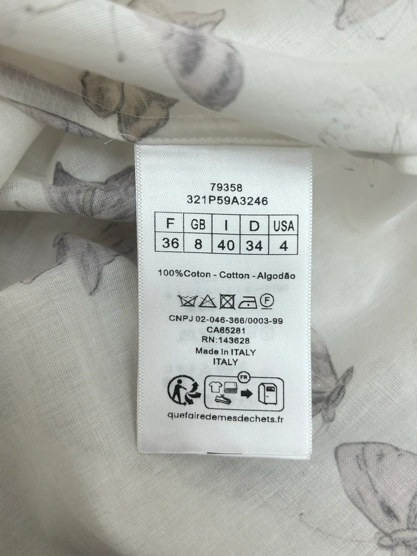 Рубашки Женские Christian Dior 797133