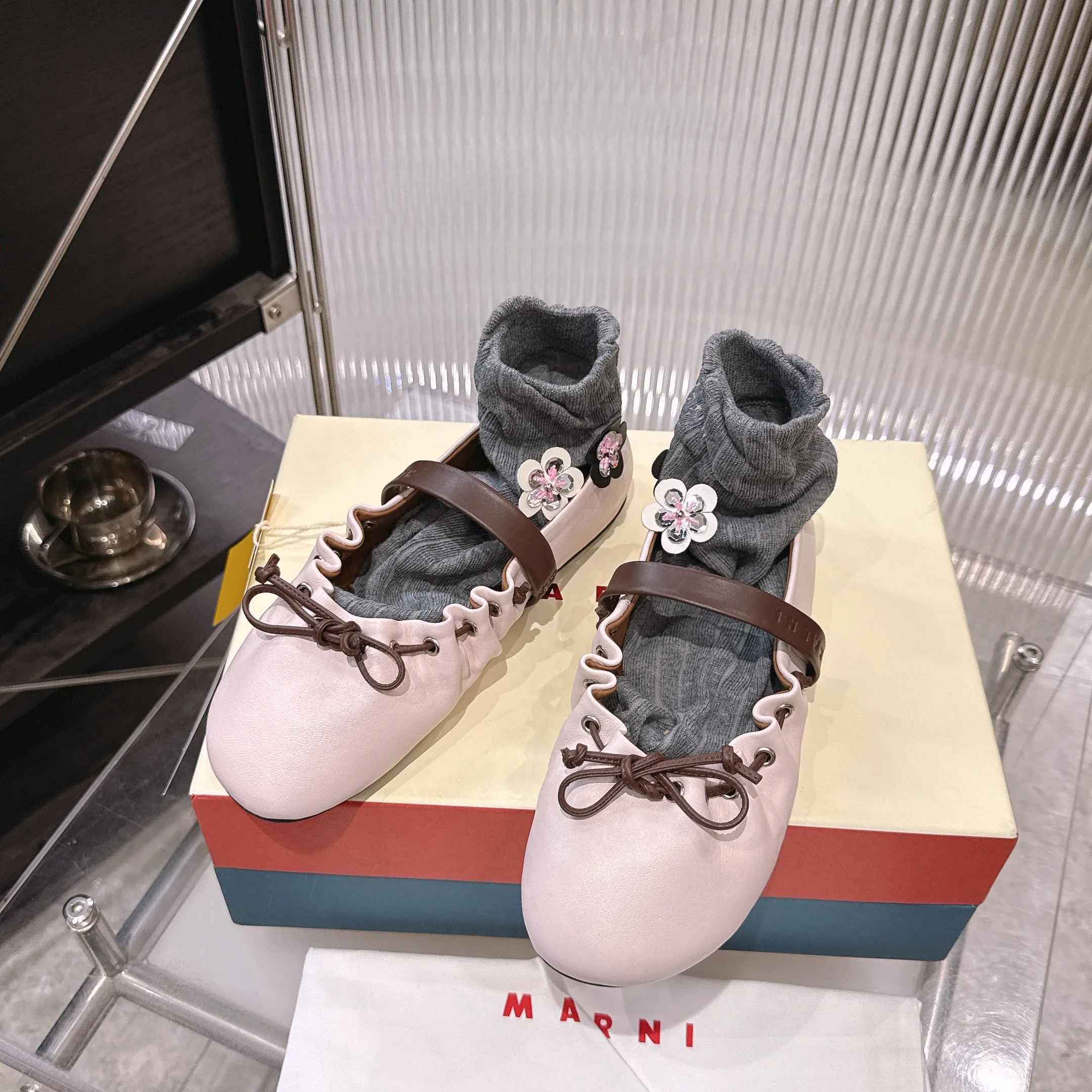 Балетки Женские Marni 5188142