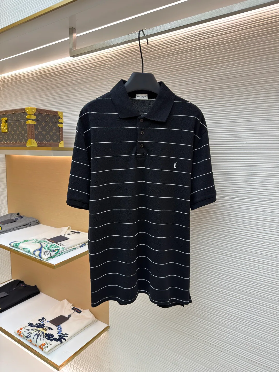 Рубашки Мужские Saint Laurent 4763909