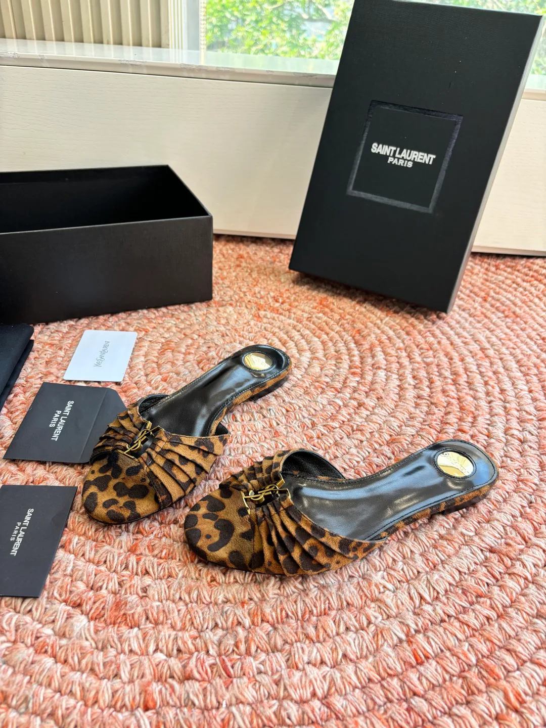 Шлепанцы Женские Saint Laurent 11599261