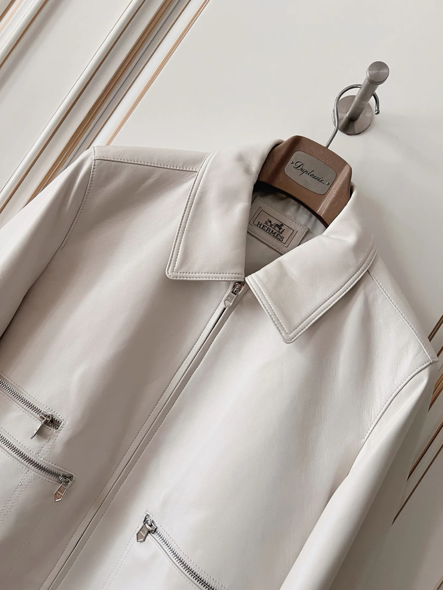 Кожаные Куртки И Дублёнки Женские Hermes 18408999