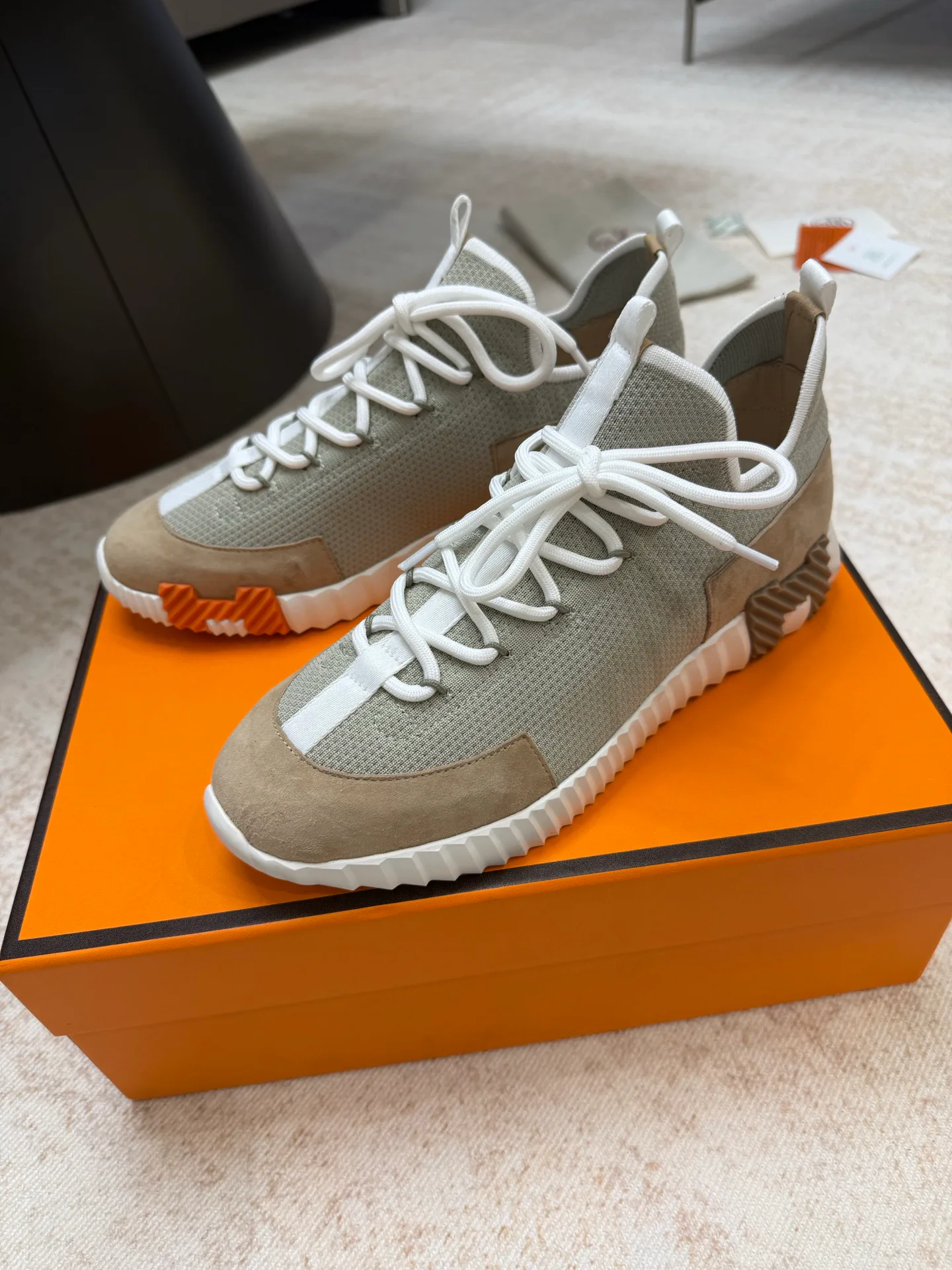Кроссовки Женские Hermes 4855607
