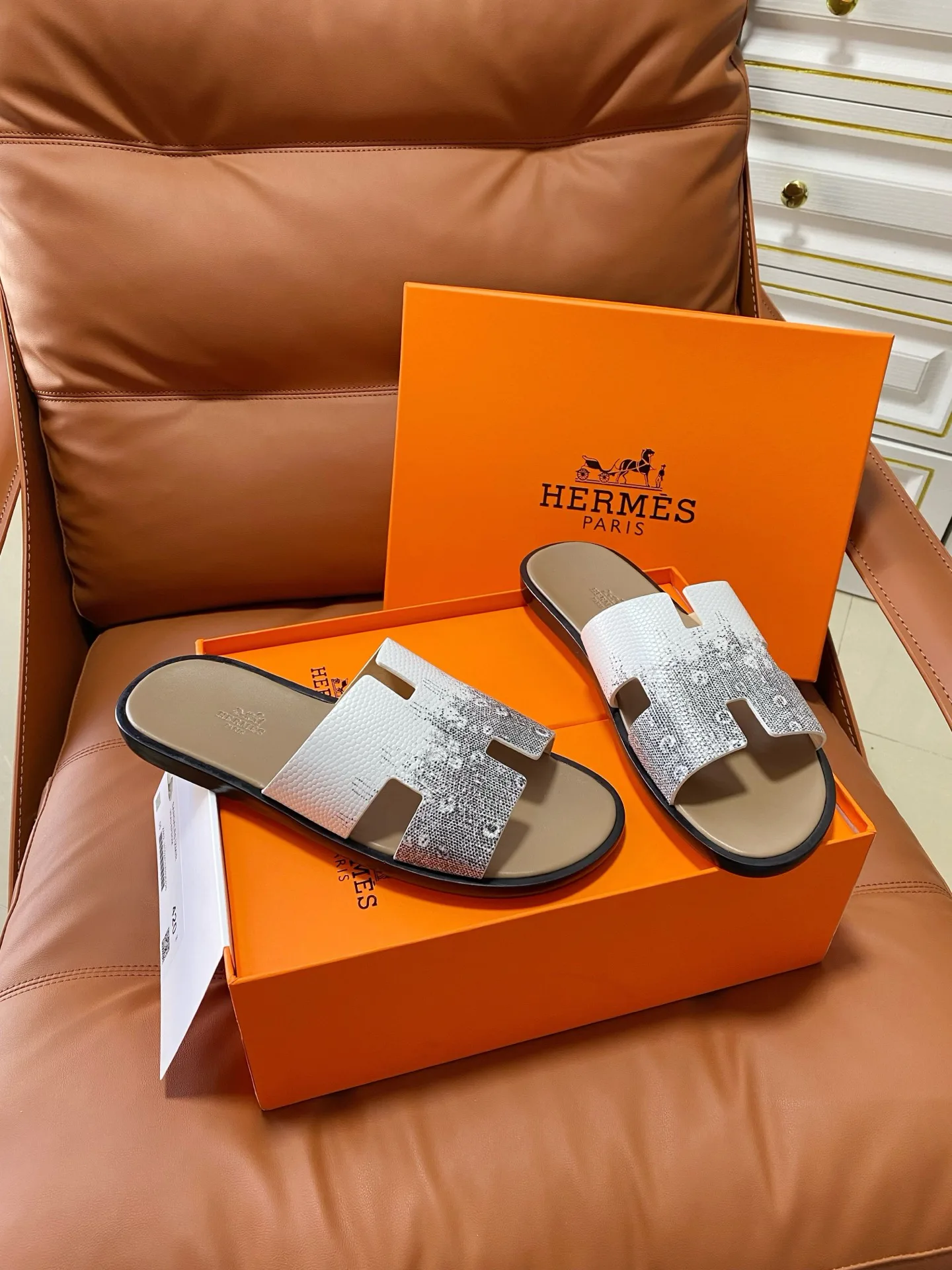 Шлепанцы Мужские Hermes 11508167