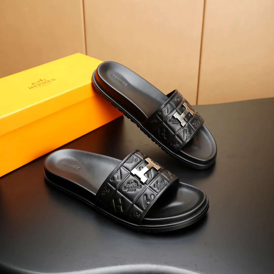 Шлепанцы Мужские Hermes 5519985