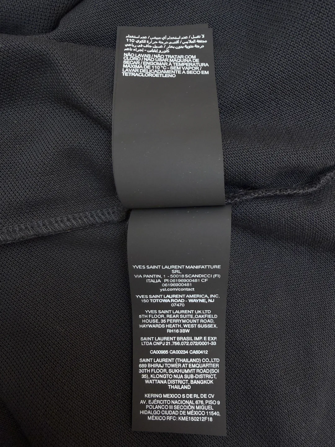 Рубашки Мужские Saint Laurent 5405635