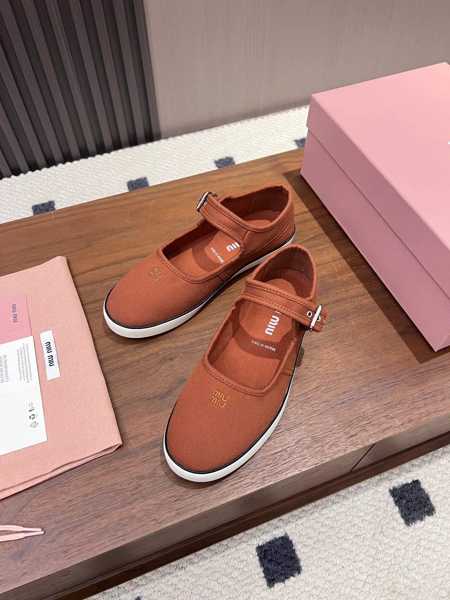 Балетки Женские Miu Miu 12702515
