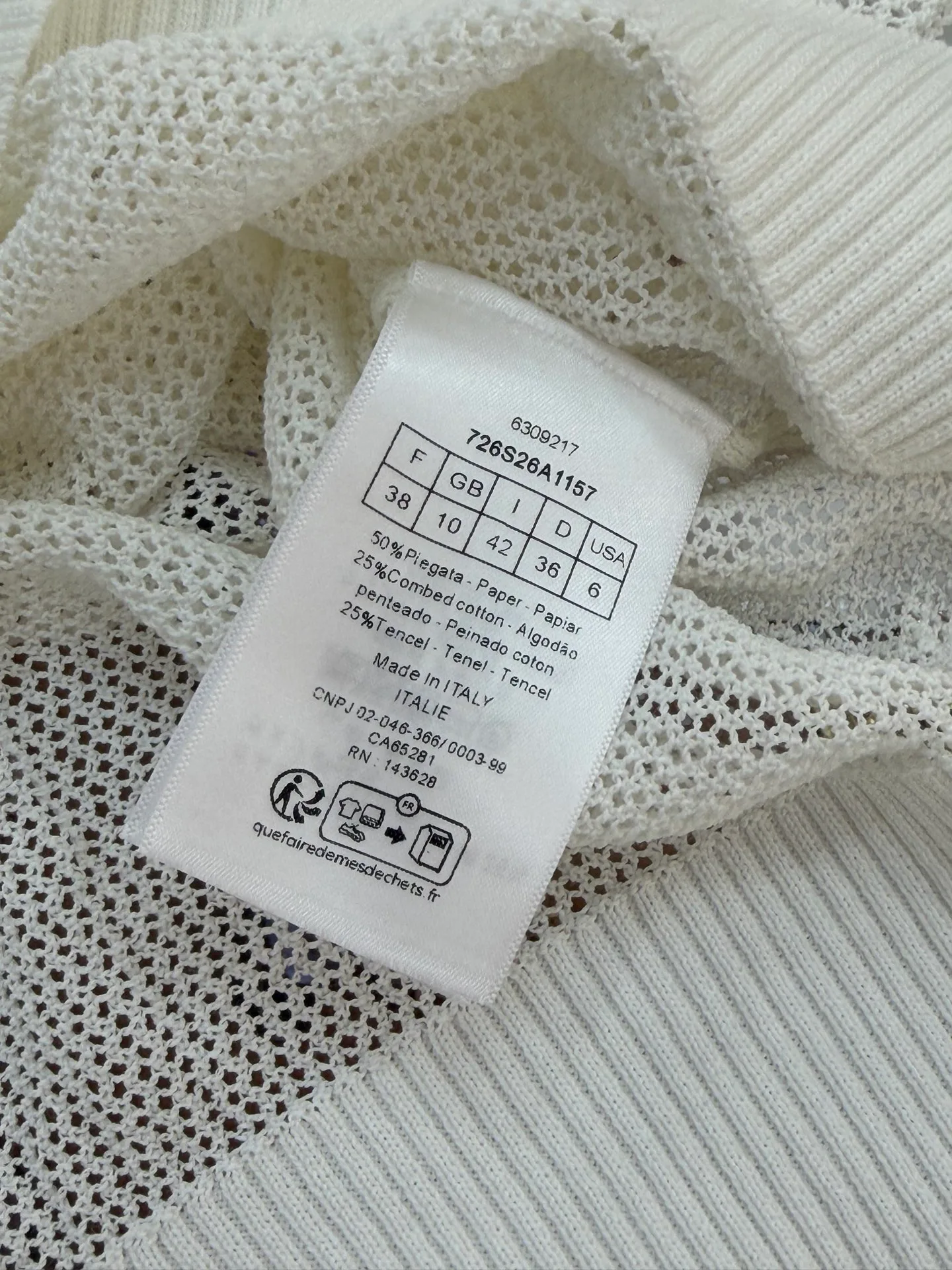 Рубашки Женские Christian Dior 11475936