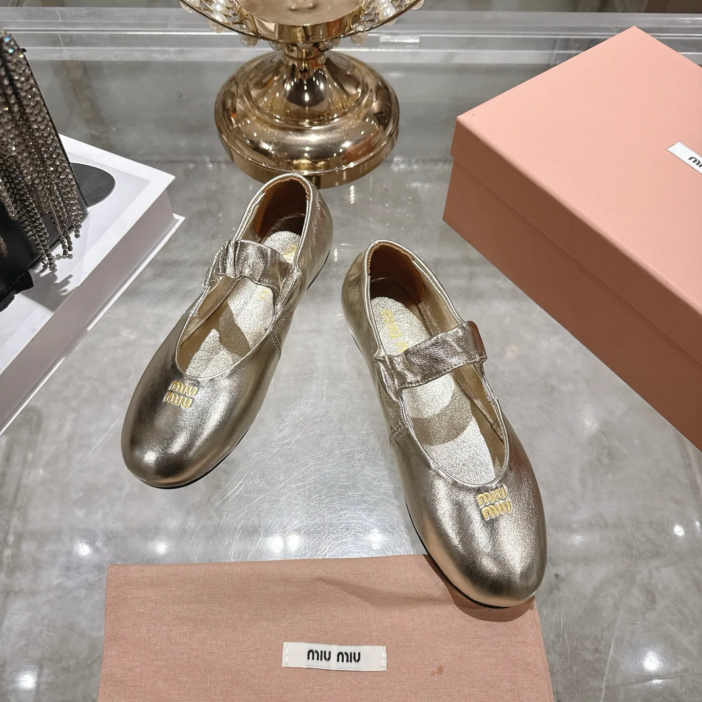 Балетки Женские Miu Miu 1881260
